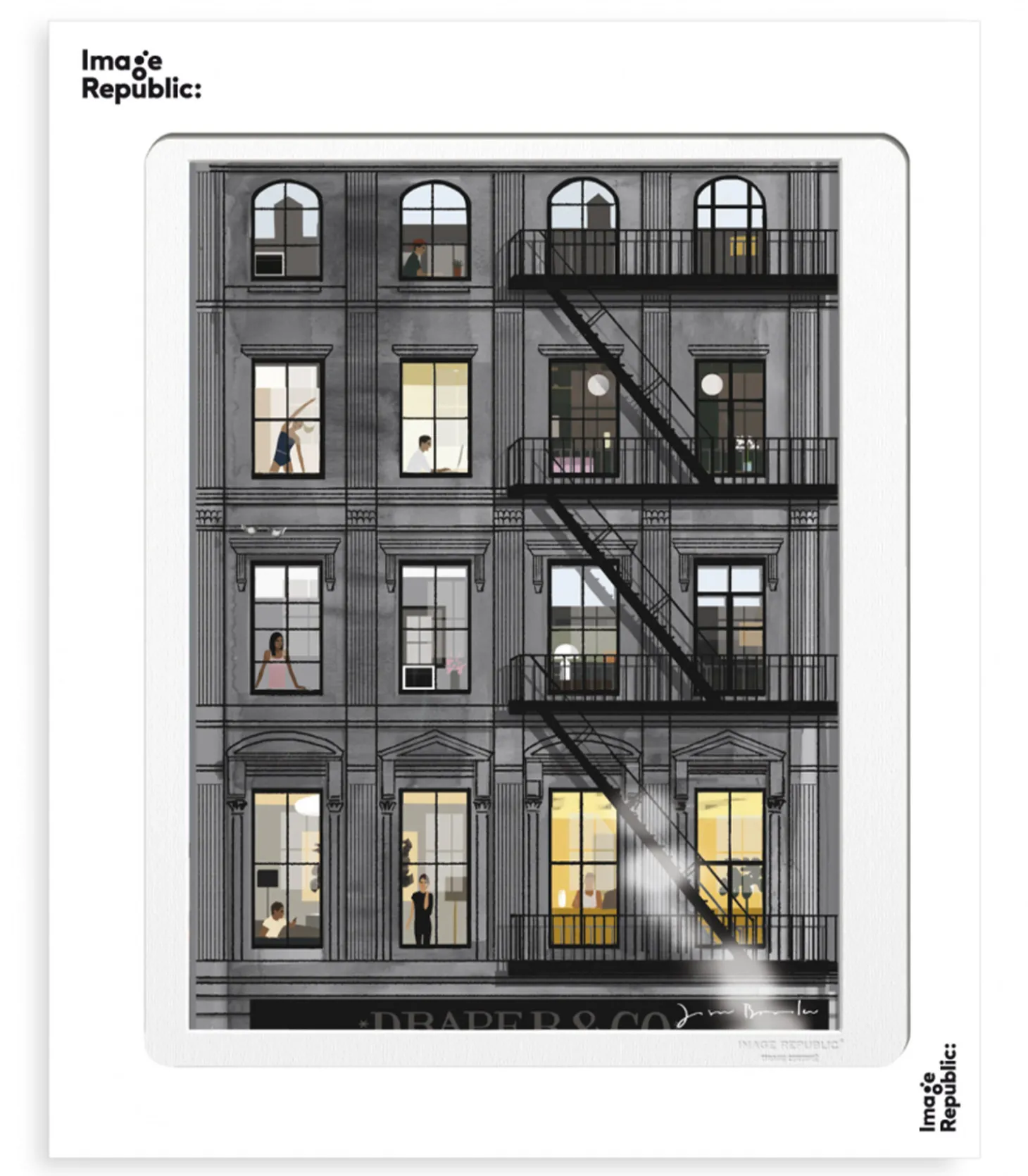 Affiche Jason Brooks 0002 Manhattan 40 x 50 cm-Image Republic Flash Sale