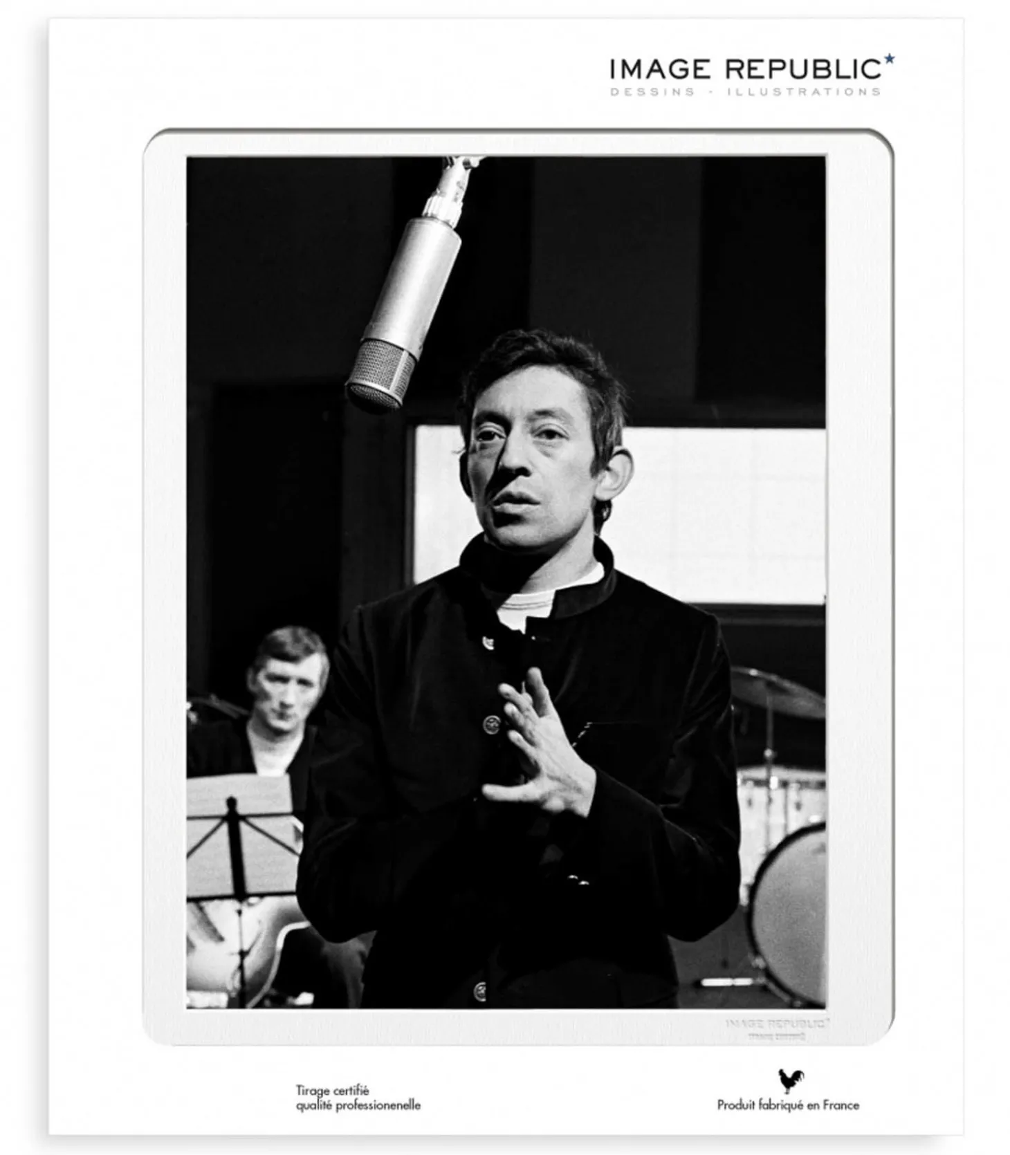 Affiche La Galerie "Gainsbourg Studio" 40 x 50 cm-Image Republic Outlet