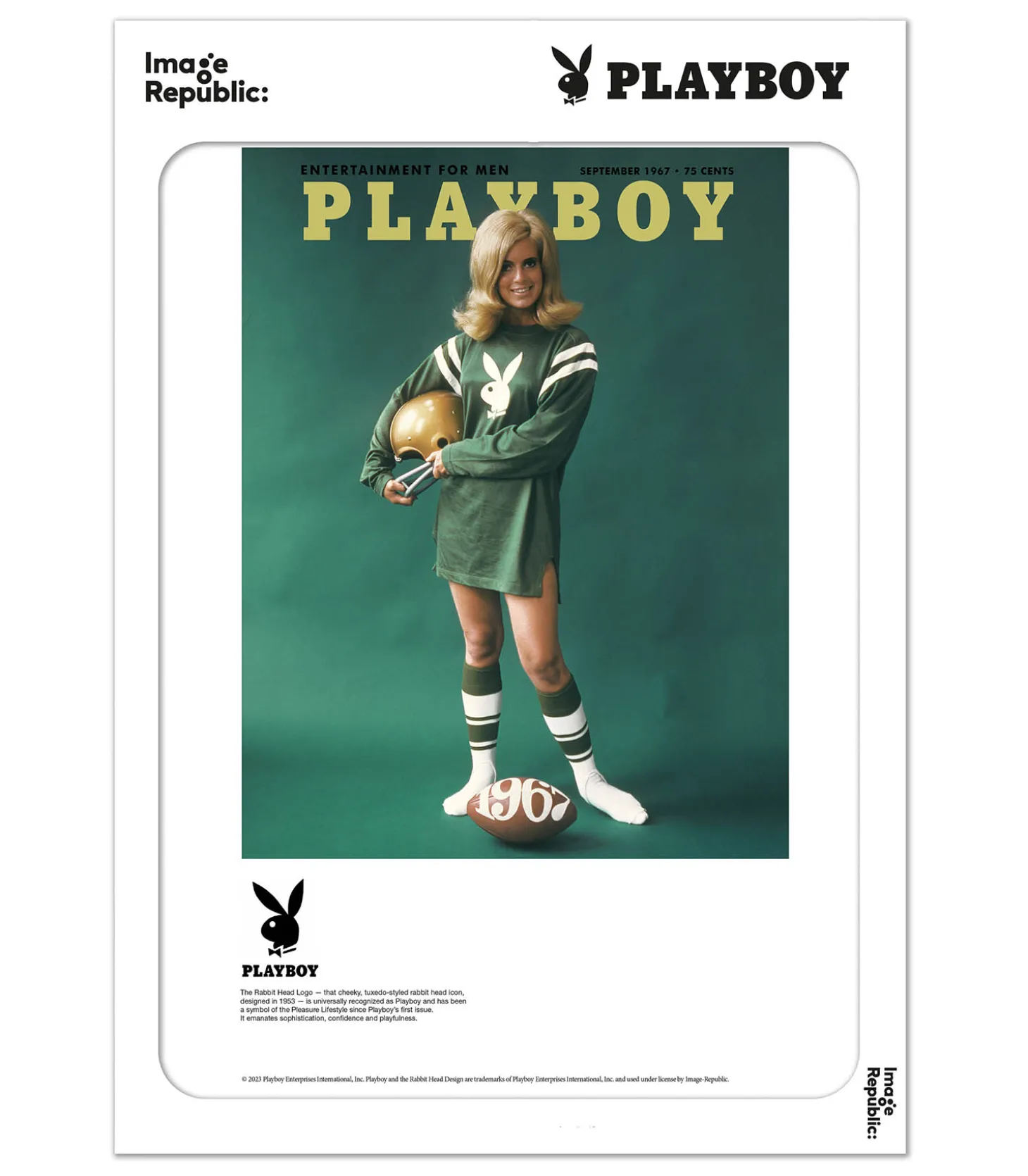 Affiche Playboy Couverture Septembre 1967 56 x 76 cm-Image Republic Sale