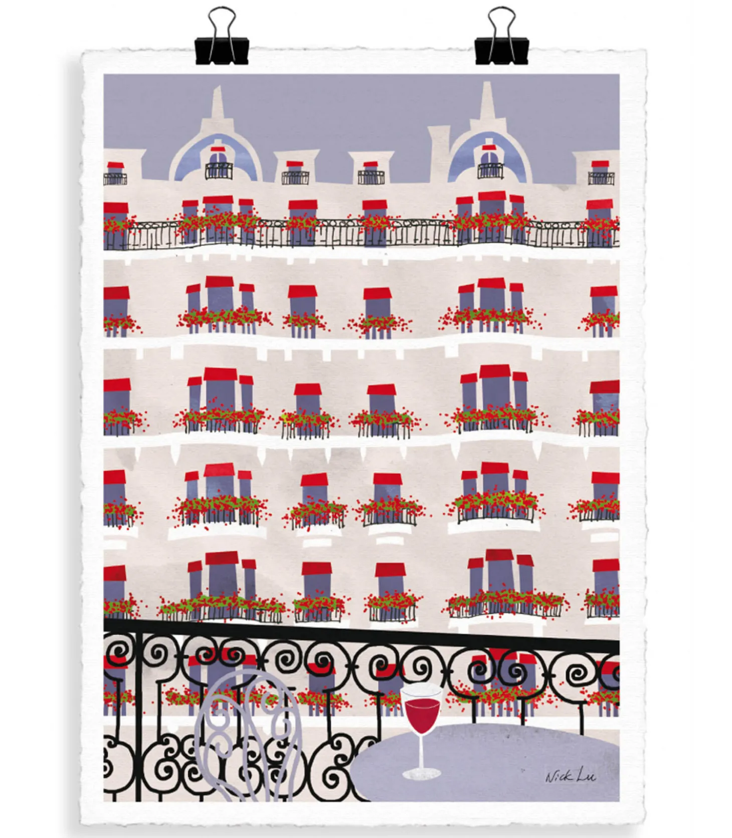 Affiche WLPP "Paris Plaza" 56 x 76 cm-Image Republic Best