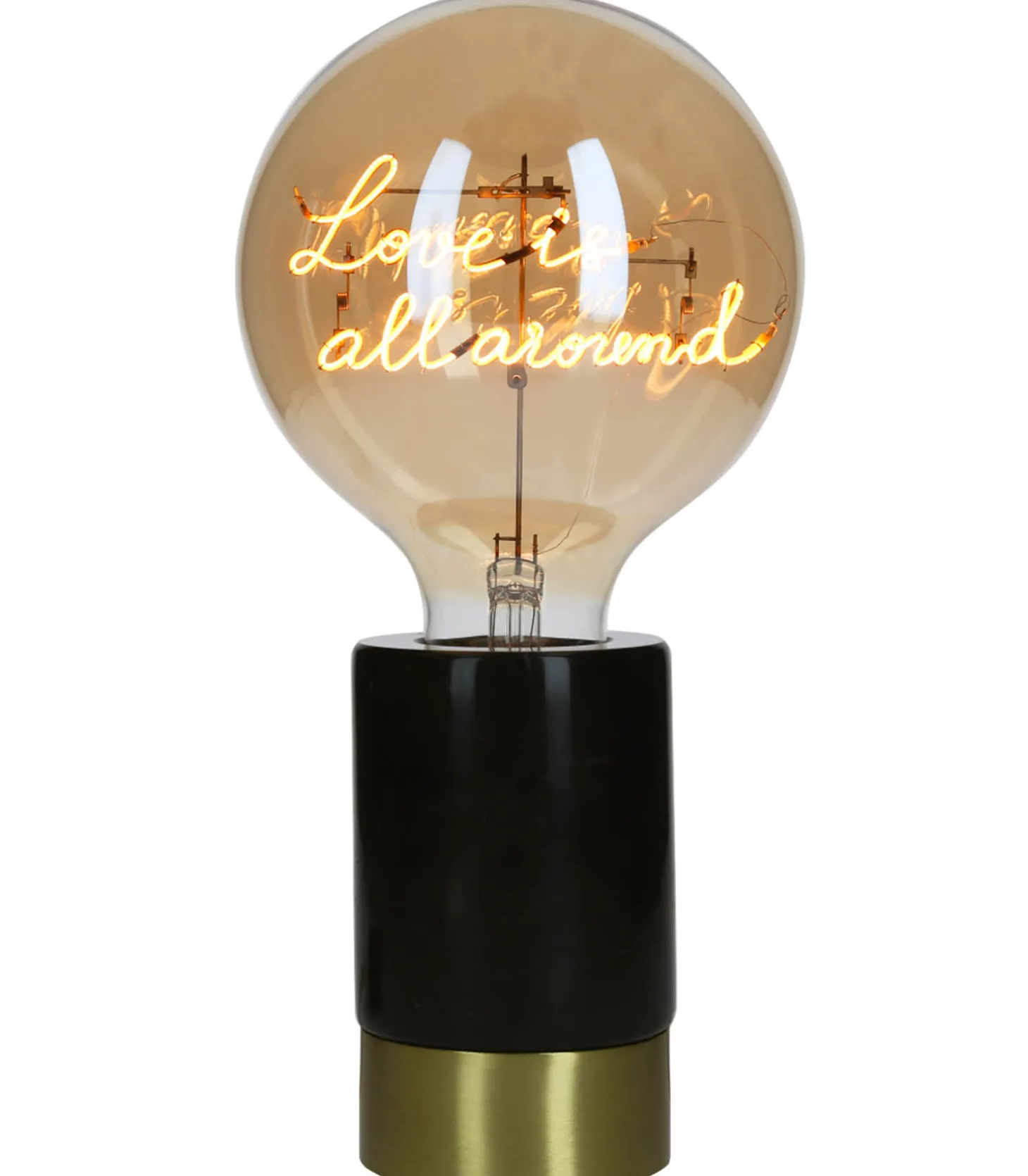 Ampoule "Love Is All Around"-Elements Lighting Flash Sale