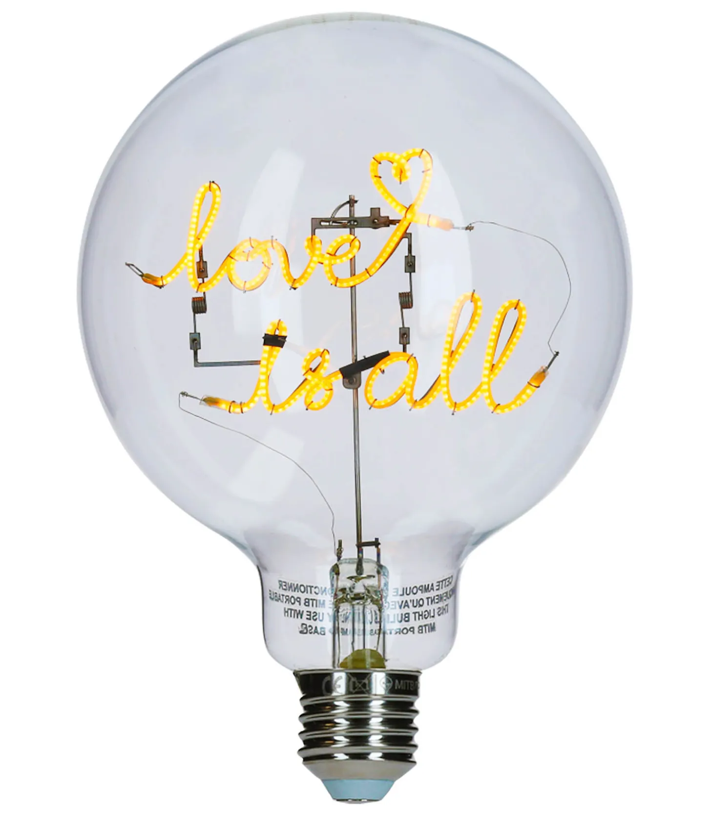 Ampoule "Love Is All" MITB Portable-Elements Lighting Online