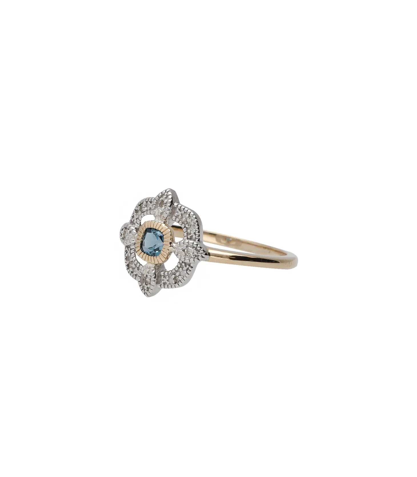 Bague Bettina London Blue Topaz-Pascale Monvoisin Cheap