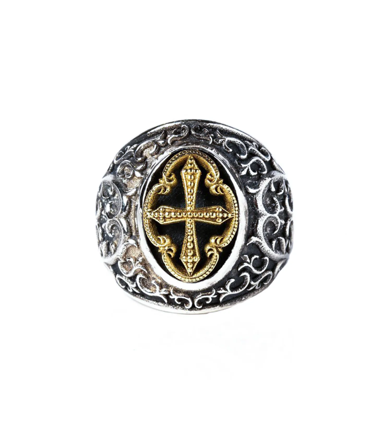 Bague Idylle en argent et or-Corpus Christi Cheap