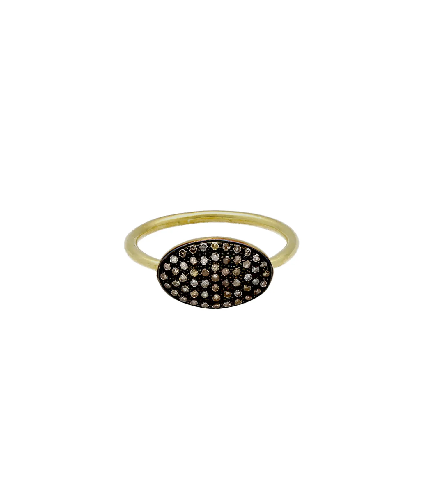 Bague Marilou Black-5 Octobre Sale