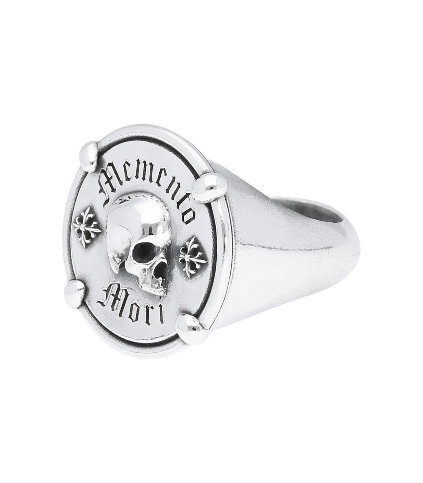 Bague Memento Mori en argent-Corpus Christi Best Sale