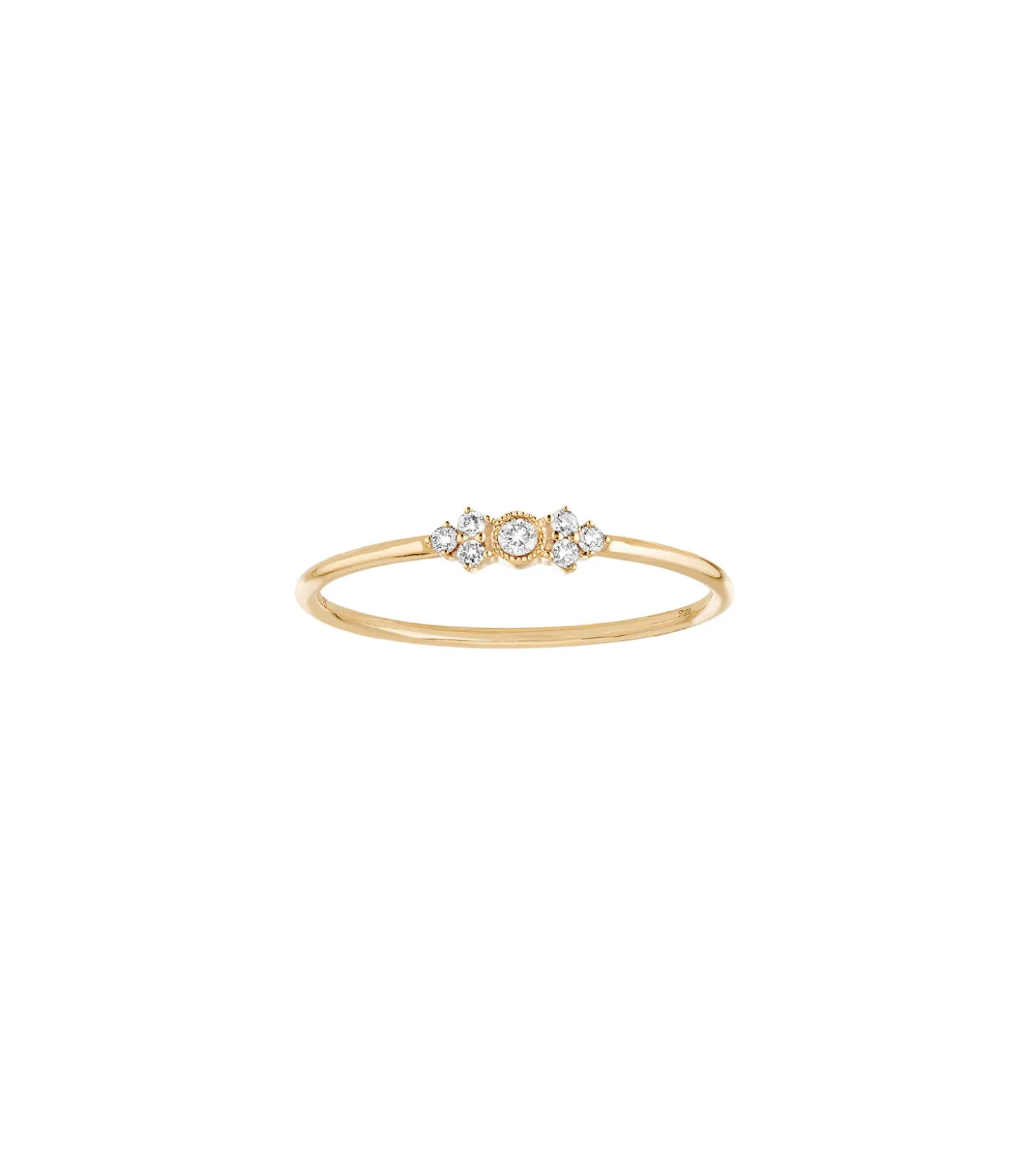 Bague Monroe Or jaune et Diamants-Stone Paris Online