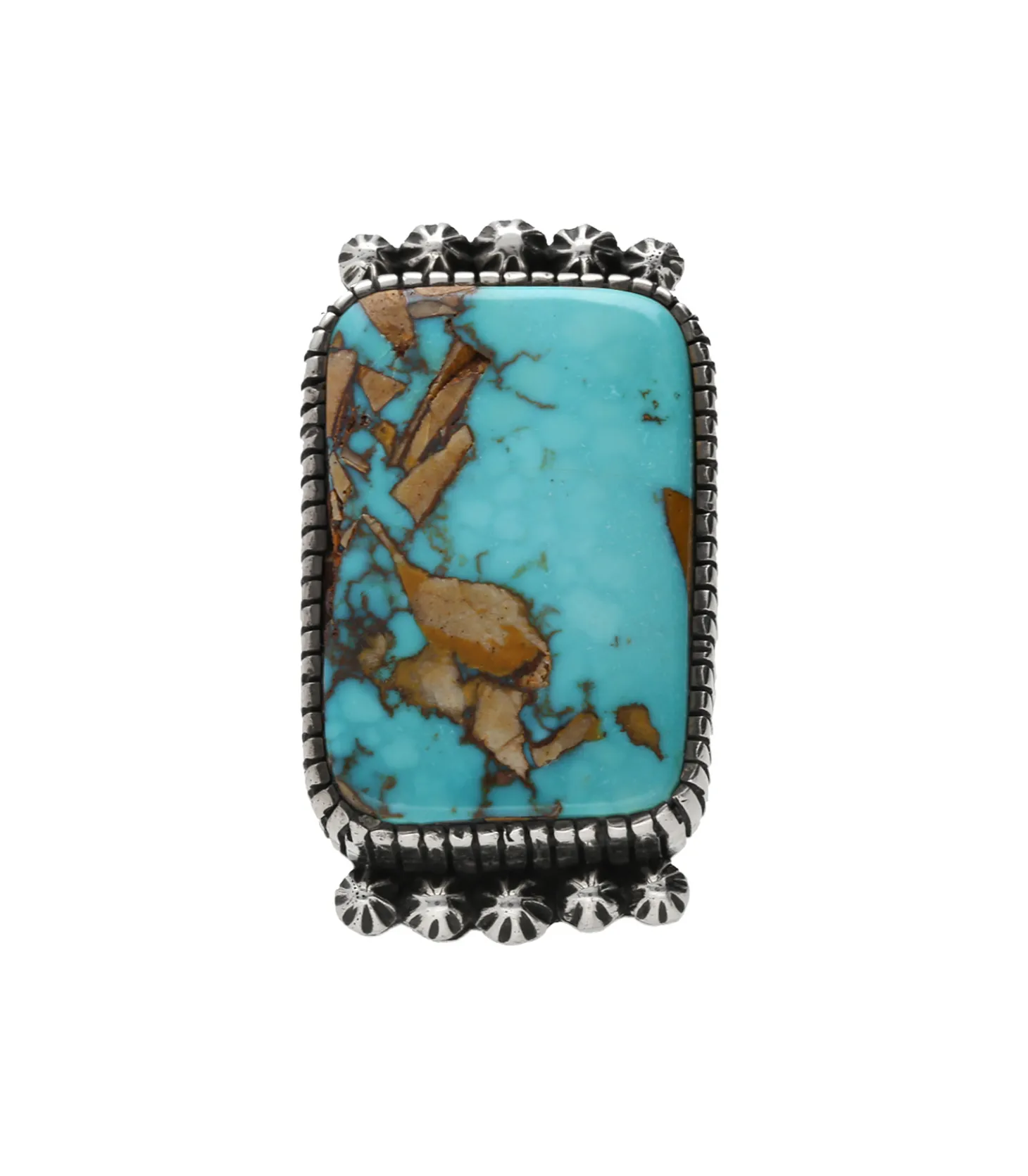 Bague Rectangulaire Turquoise Arizona-Harpo Flash Sale