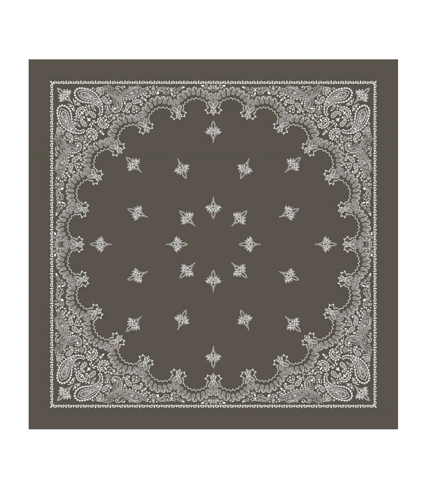 Bandana Marron 90 x 90 cm-destin Fashion