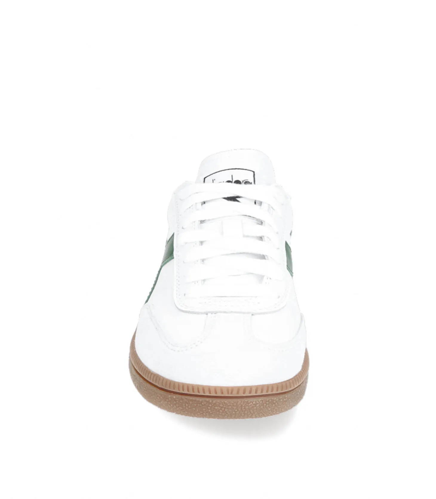 Baskets Trainer Blanc et Verts Paturages-Diadora Cheap