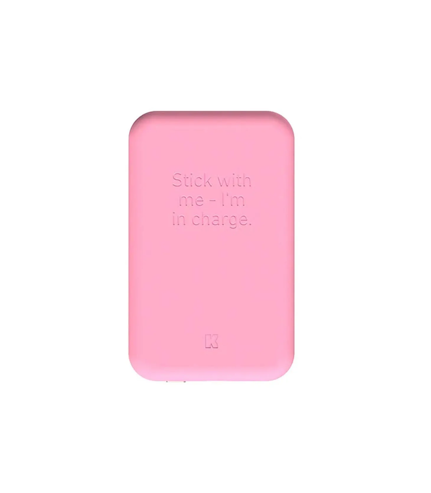 Batterie portable toCHARGE Qi Fresh Pink-Kreafunk Sale