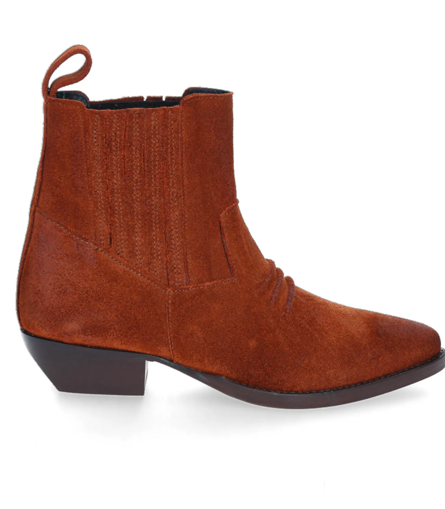 Boots en cuir suédé Rose Seter-Fury London Flash Sale