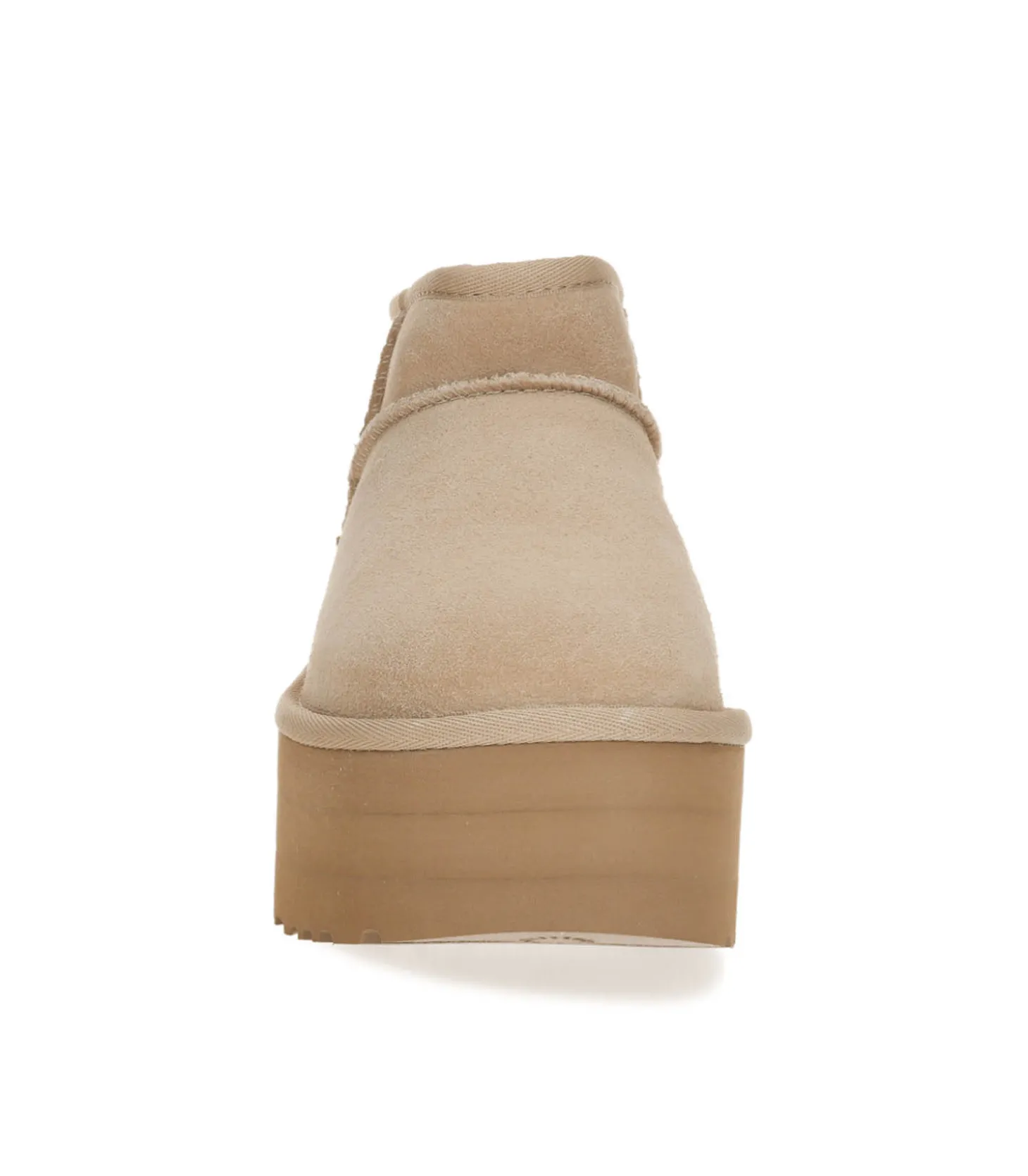 Bottines Classic Ultra Mini Plateforme Daim Sand-UGG® Cheap