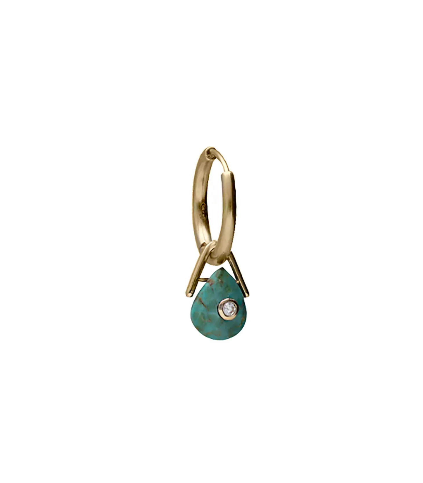 Boucle d'oreille Orso Turquoise-Pascale Monvoisin Best Sale