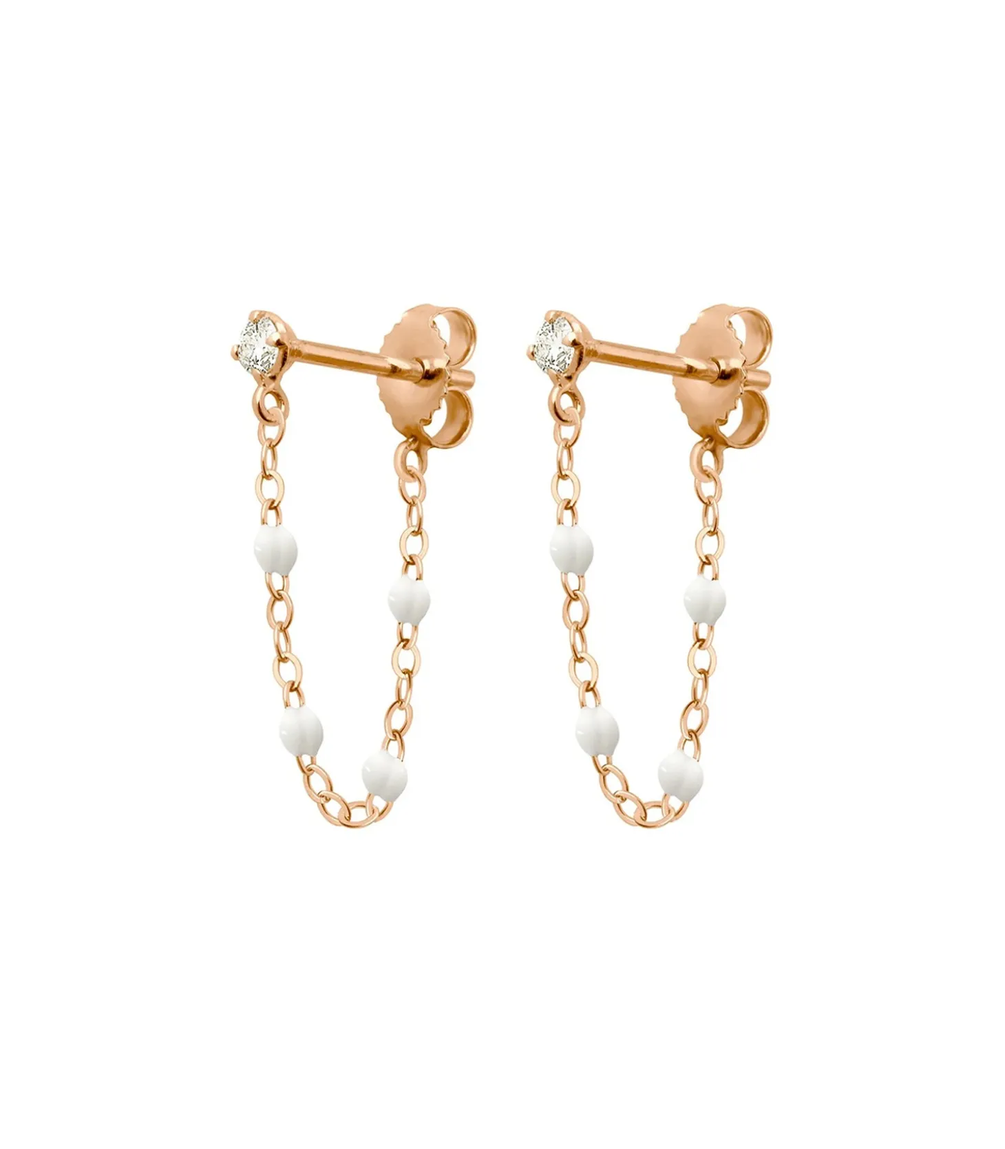 Boucles d'oreilles Gigi Suprême Or rose-Gigi Clozeau Store