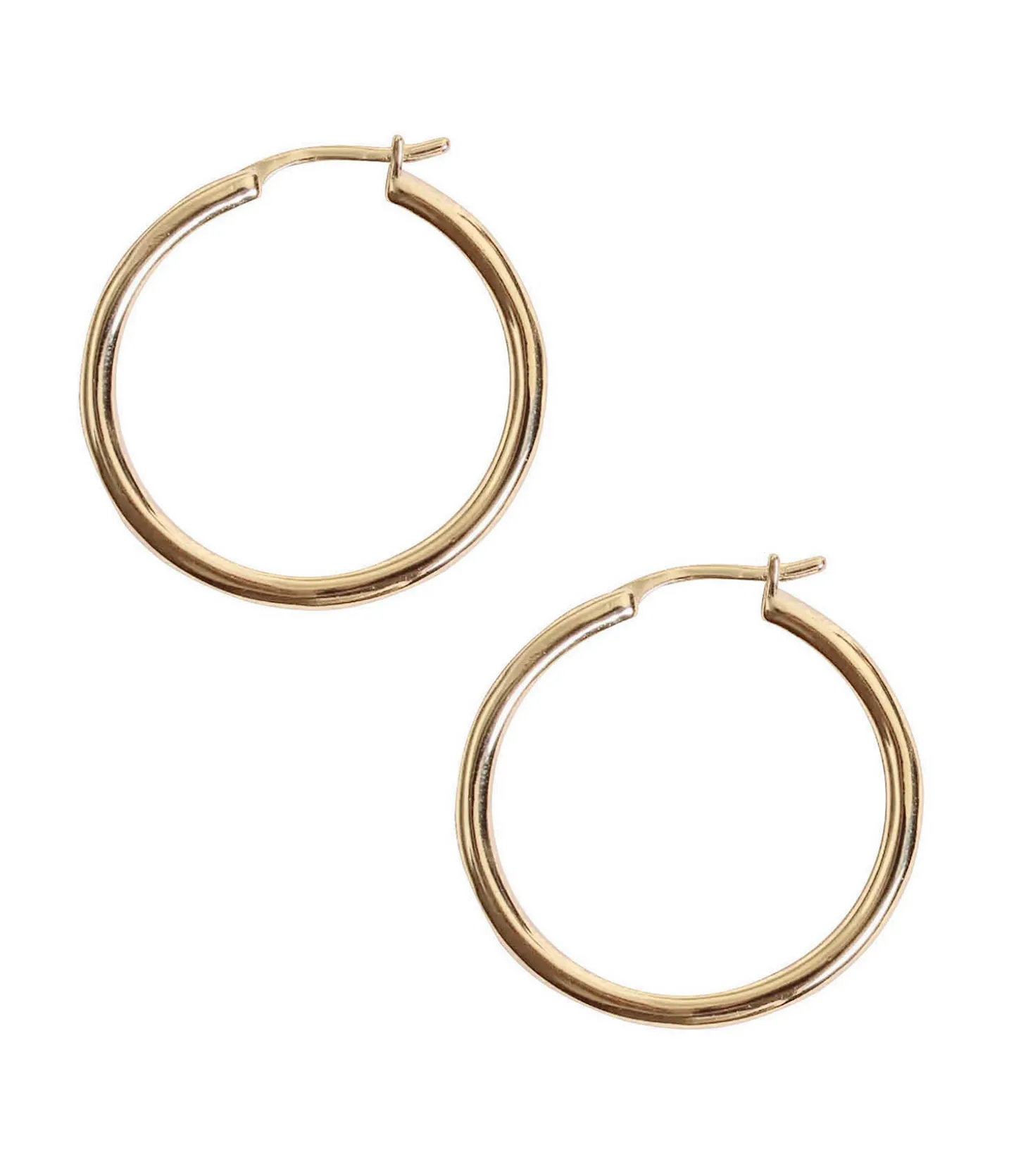 Boucles D'oreilles Olivia 25mm Doré-Waekura Online