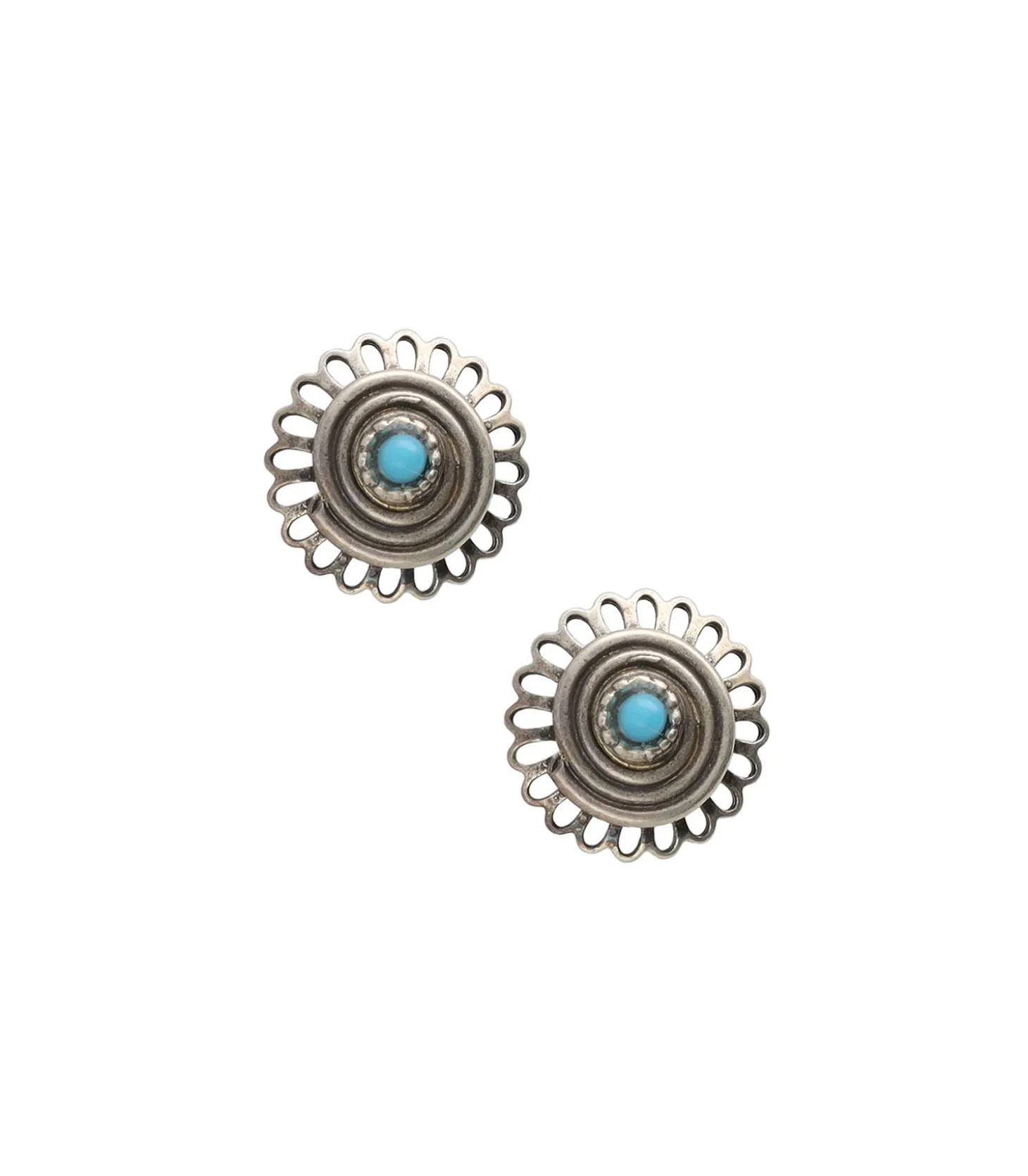 Boucles d'oreilles puces Tournesol PM Cabo Argentées-Gas Bijoux Best Sale