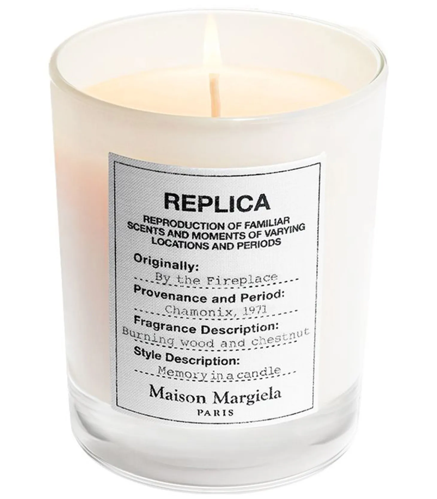 Bougie parfumée Replica By The Fire Place-Maison Margiela New