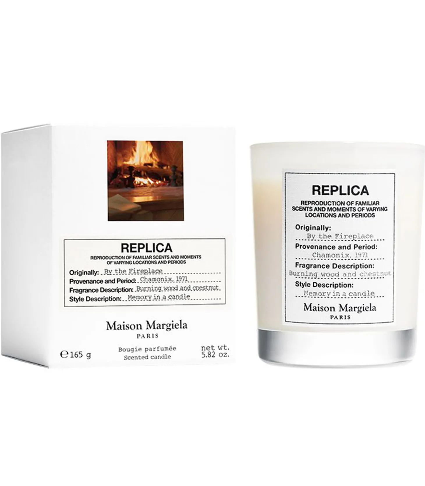 Bougie parfumée Replica By The Fire Place-Maison Margiela New