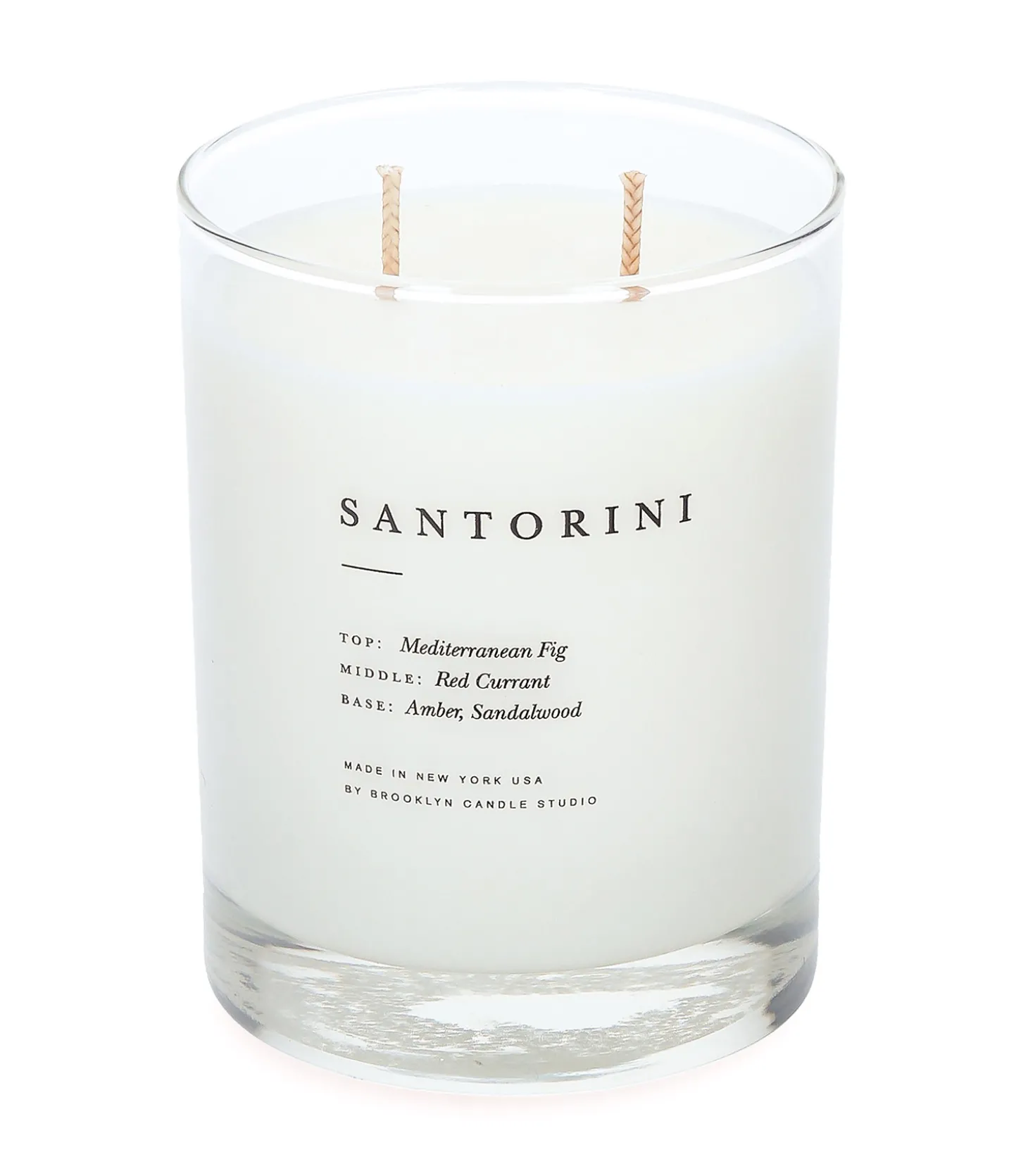 Bougie végétale parfumée Escapist Santorini-Brooklyn Candle Studio Best