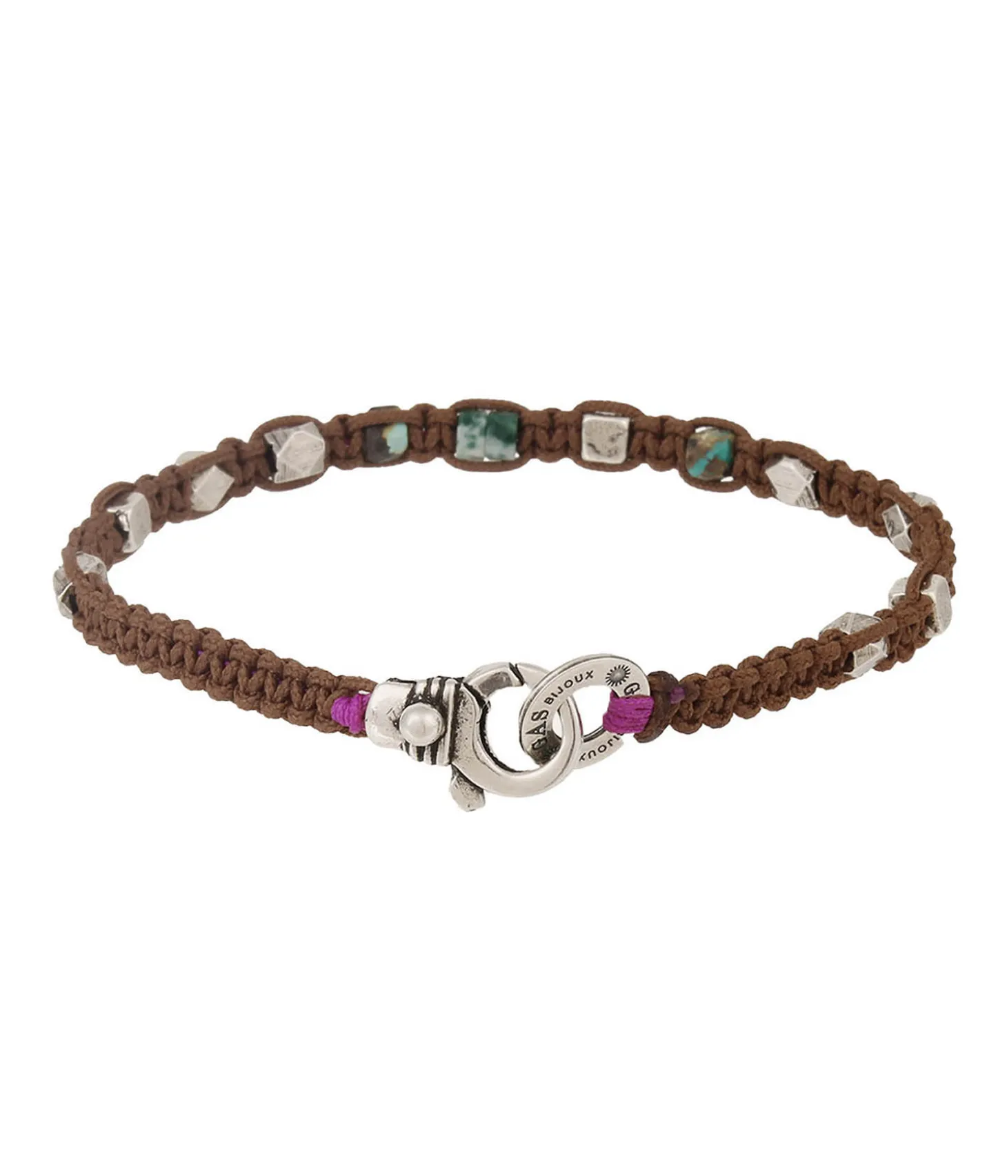 Bracelet homme Ewen Marron-Gas Bijoux Clearance