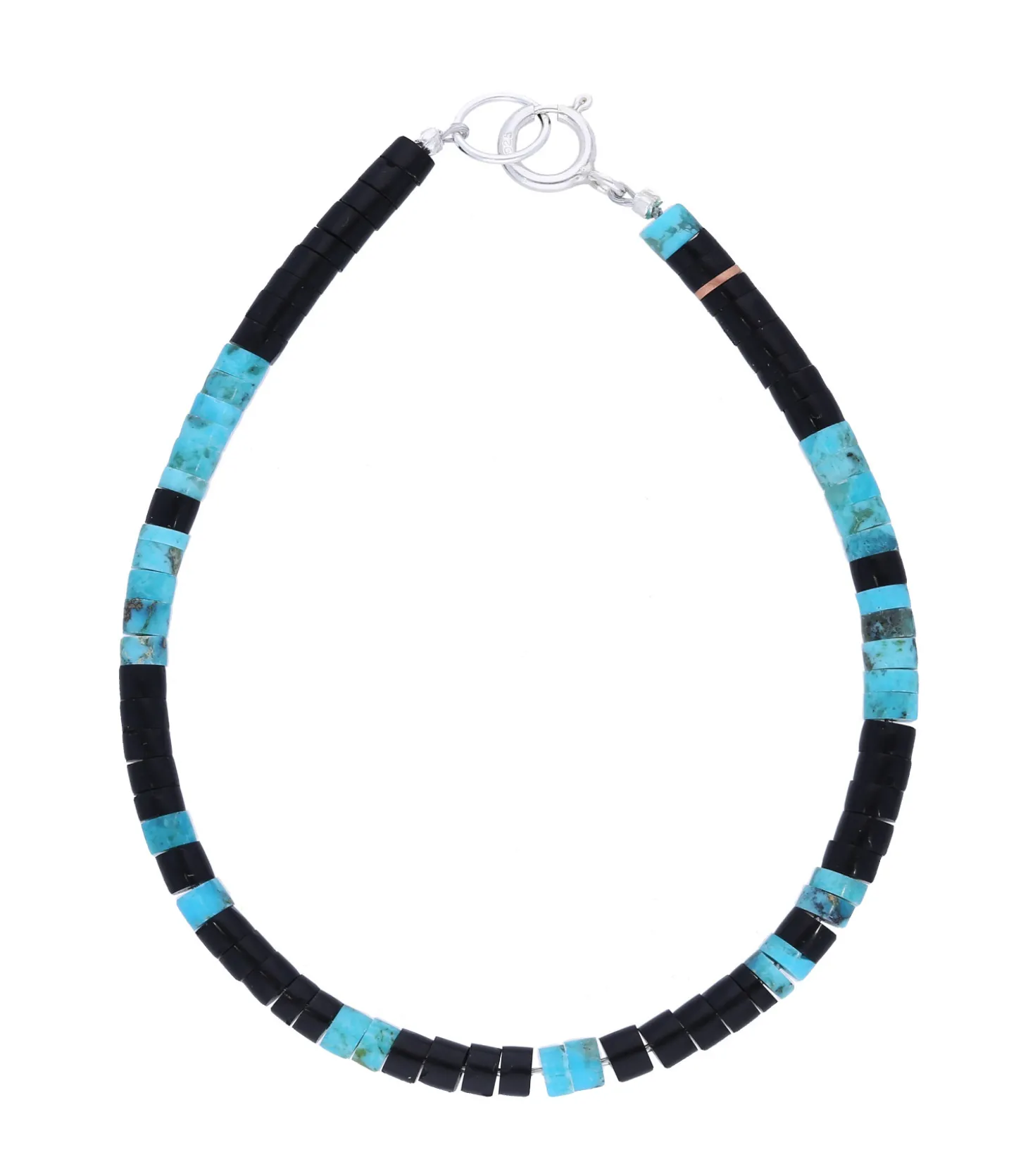 Bracelet Turquoise et perles Heishi-Harpo Clearance