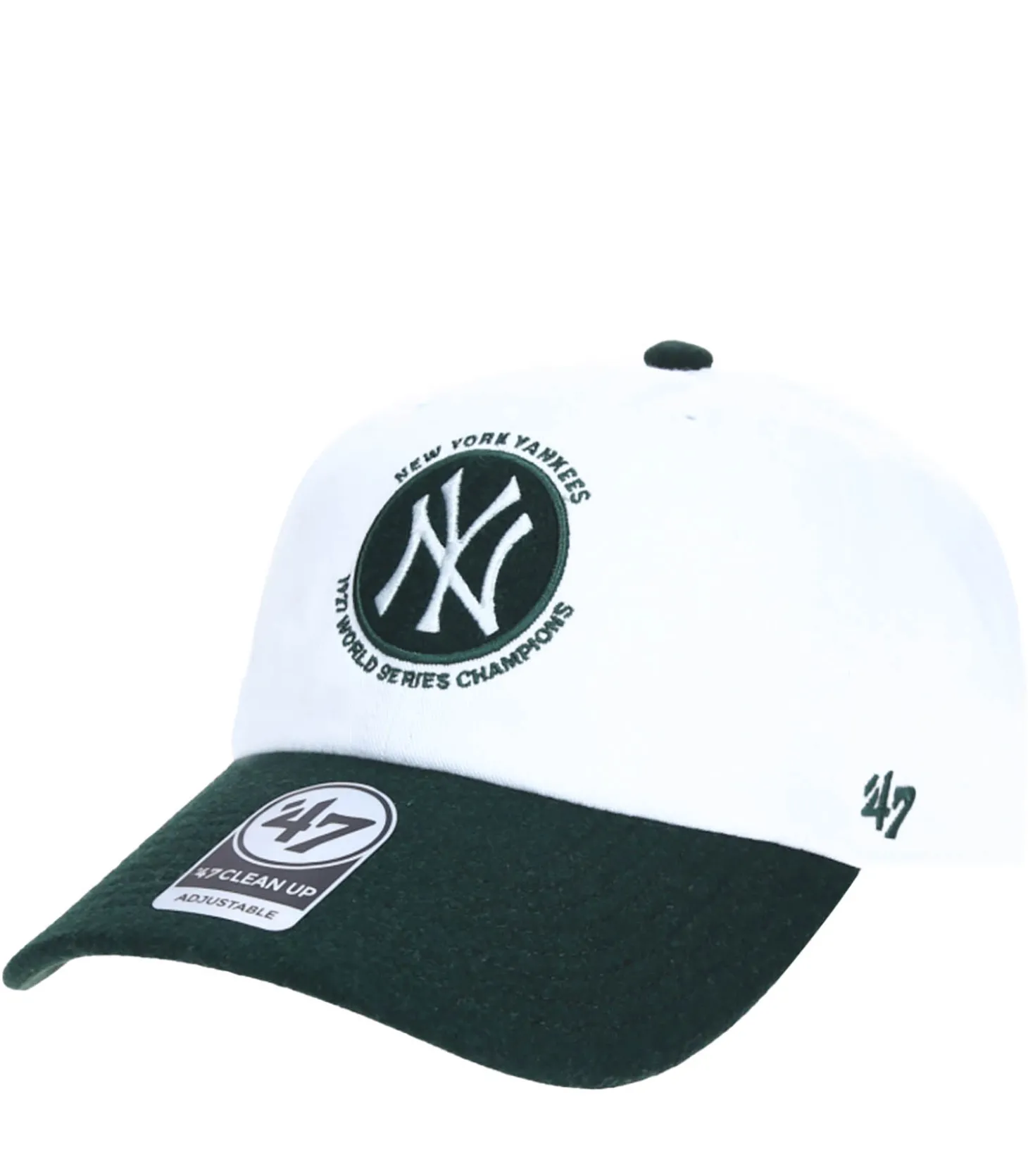 Casquette Baseball Champions White/Forest-Sporty & Rich Outlet