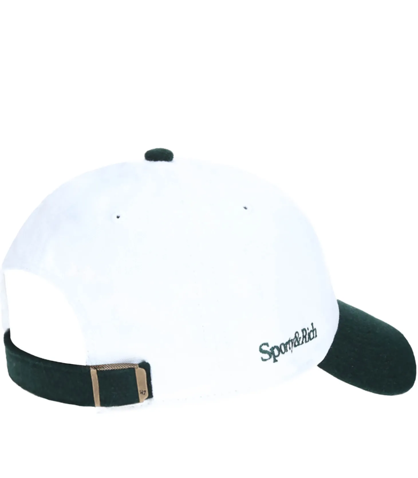 Casquette Baseball Champions White/Forest-Sporty & Rich Outlet