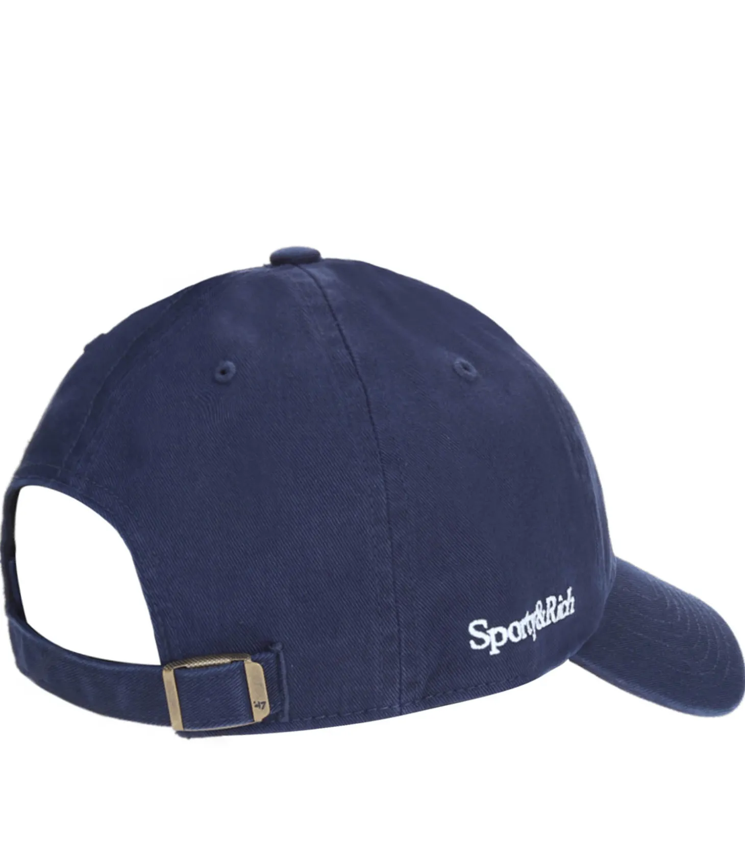 Casquette Baseball League Navy/White-Sporty & Rich Outlet