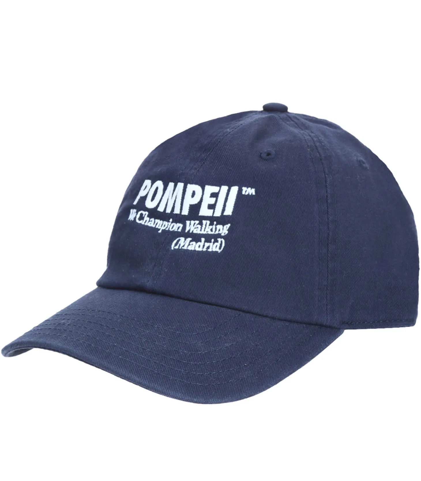 Casquette homme Navy Twill-Pompeii Brand Sale