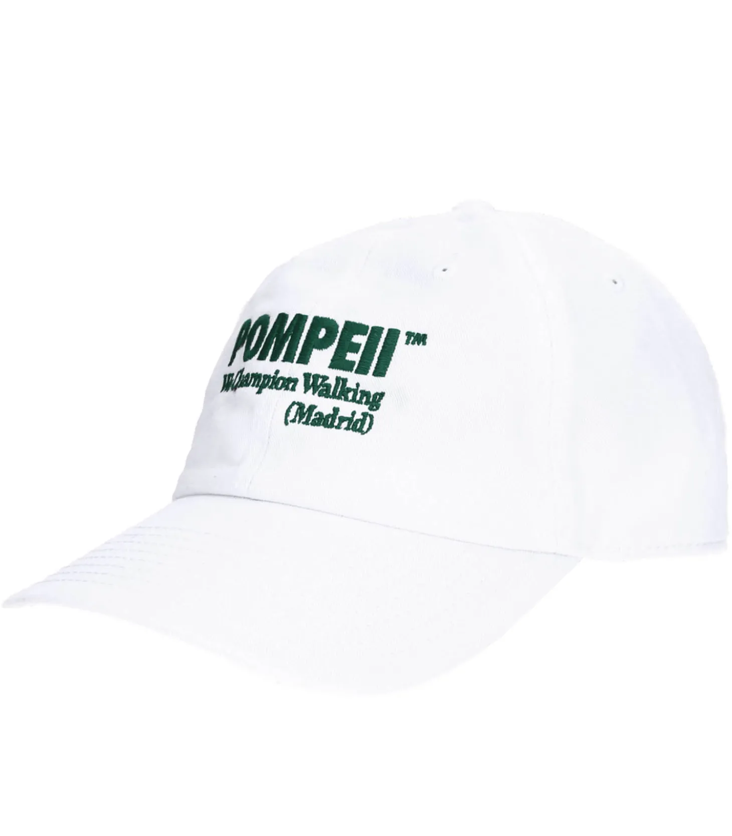 Casquette homme White Twill-Pompeii Brand Discount