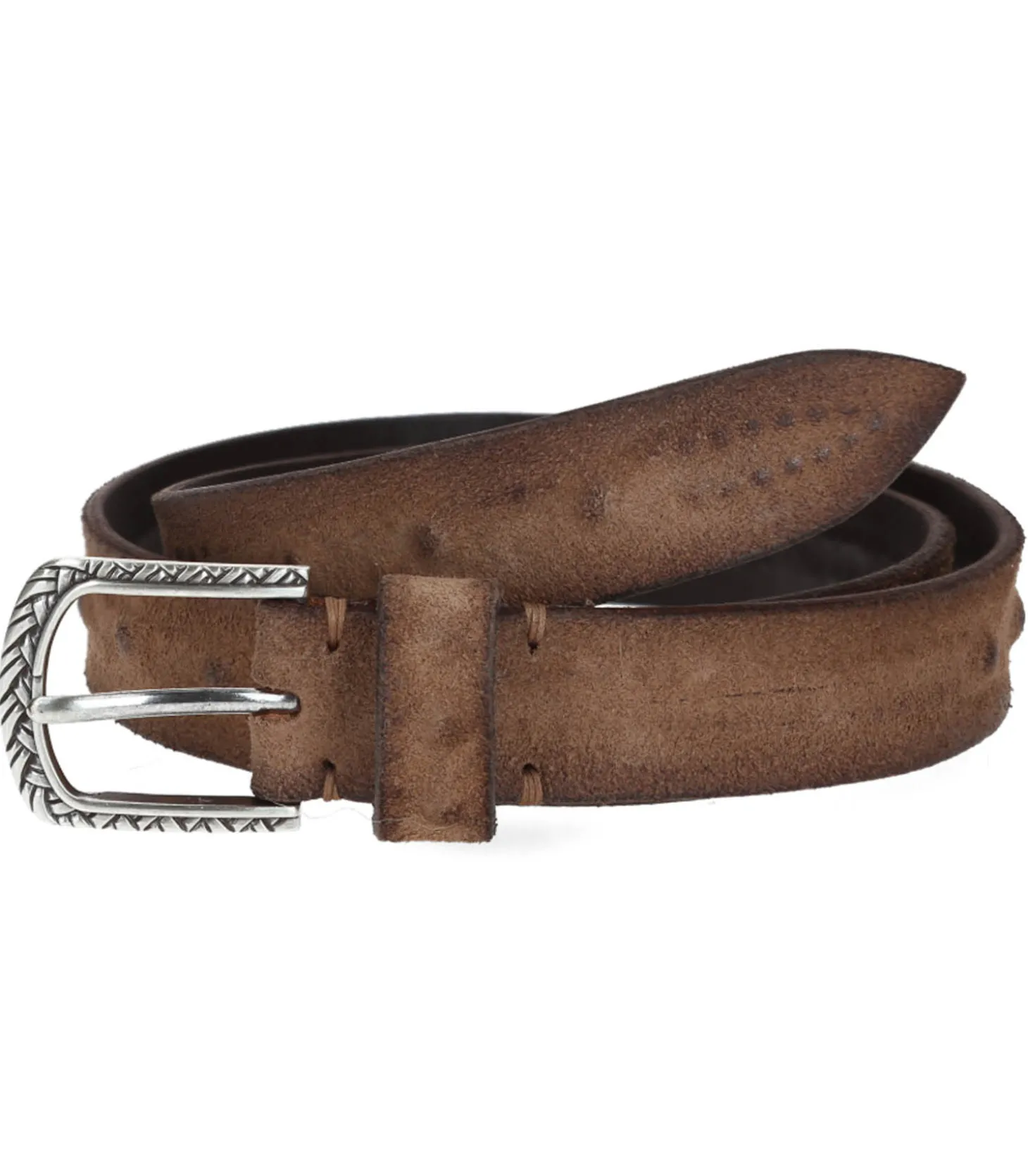 Ceinture en Cuir Marron x Jane de Boy-Puntovita & Arsenice Hot