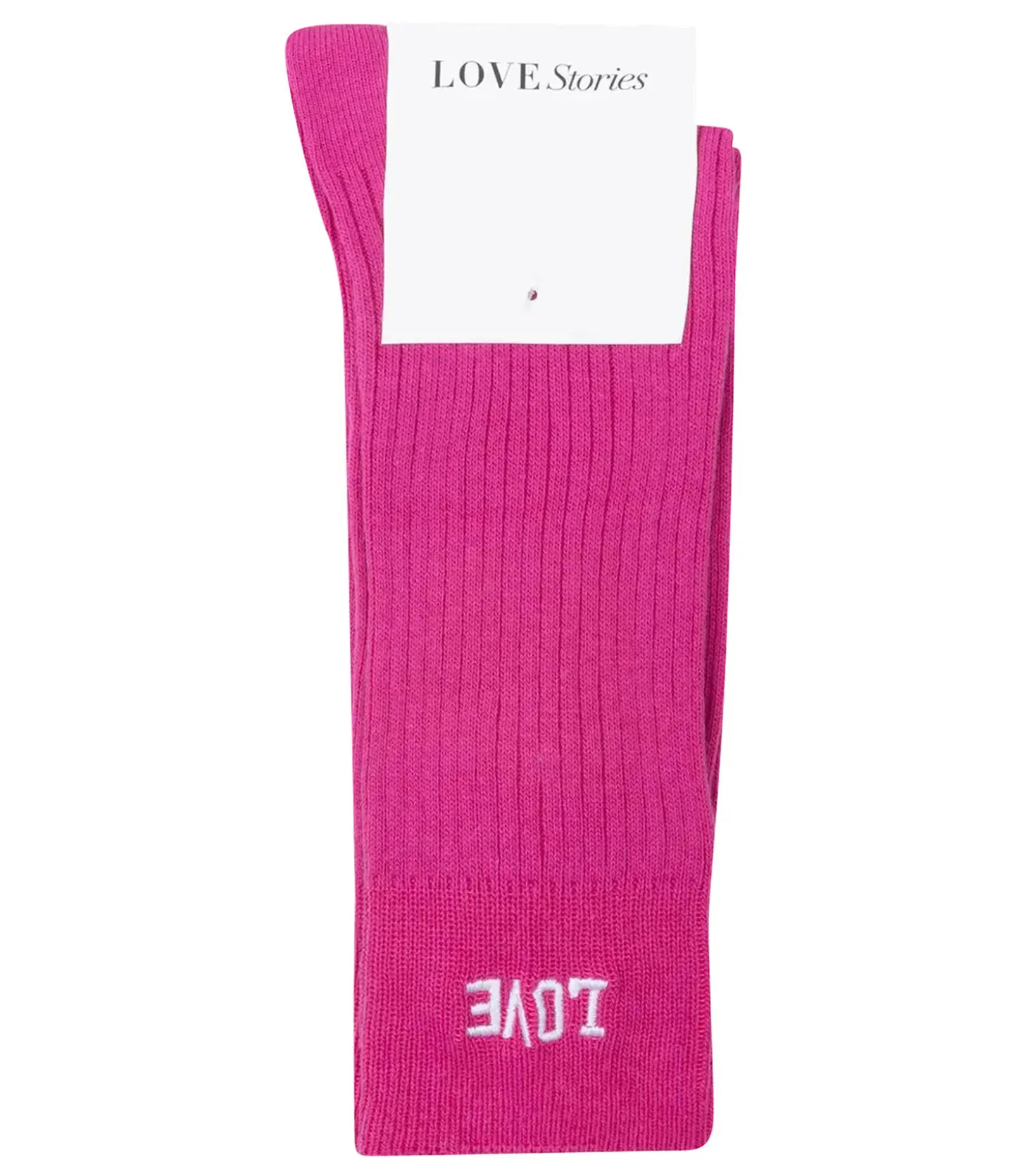 Chaussettes Rib Socks Pink-Love Stories Hot