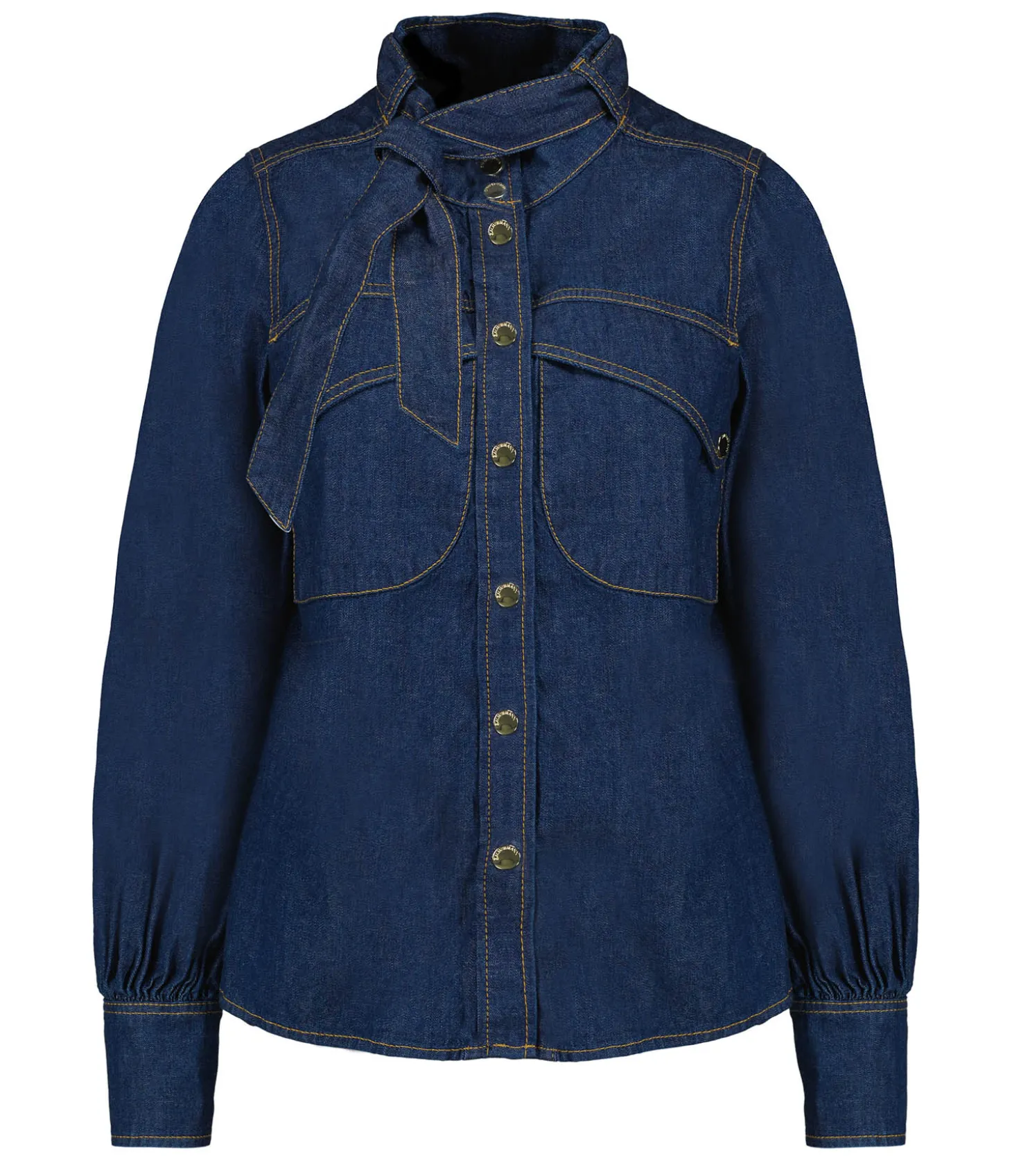 Chemise Denim Pocket-Zimmermann Online