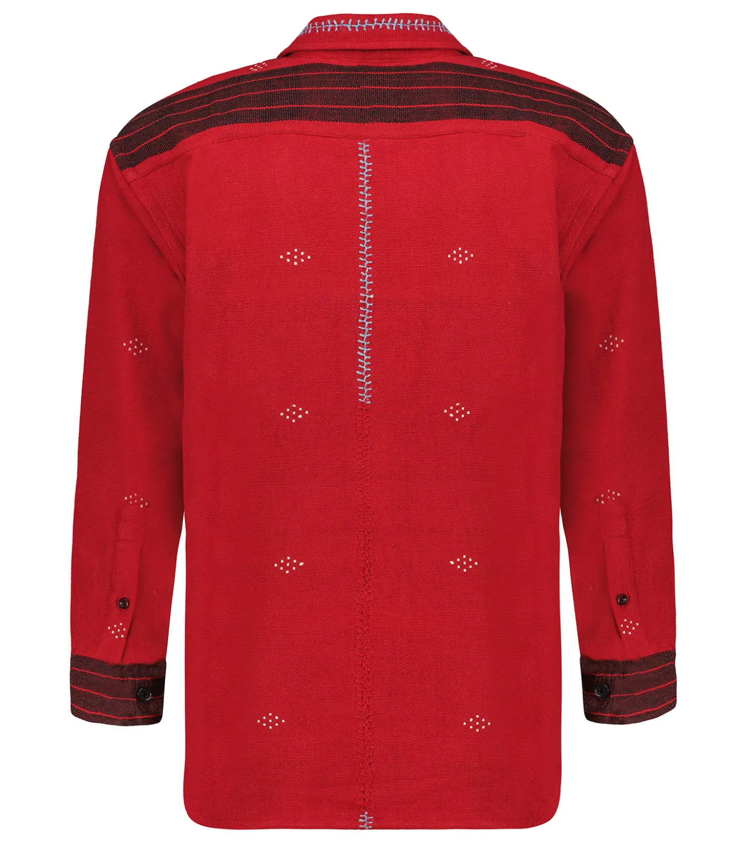 Chemise épaisse Oversize Luis Rouge-Kardo Online