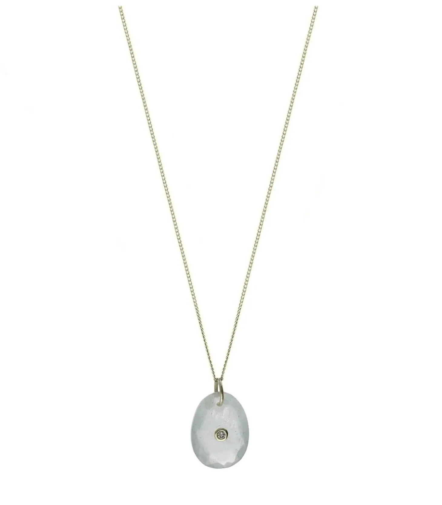 Collier Or Jaune Orso n°1 Aiguemarine-Pascale Monvoisin Clearance