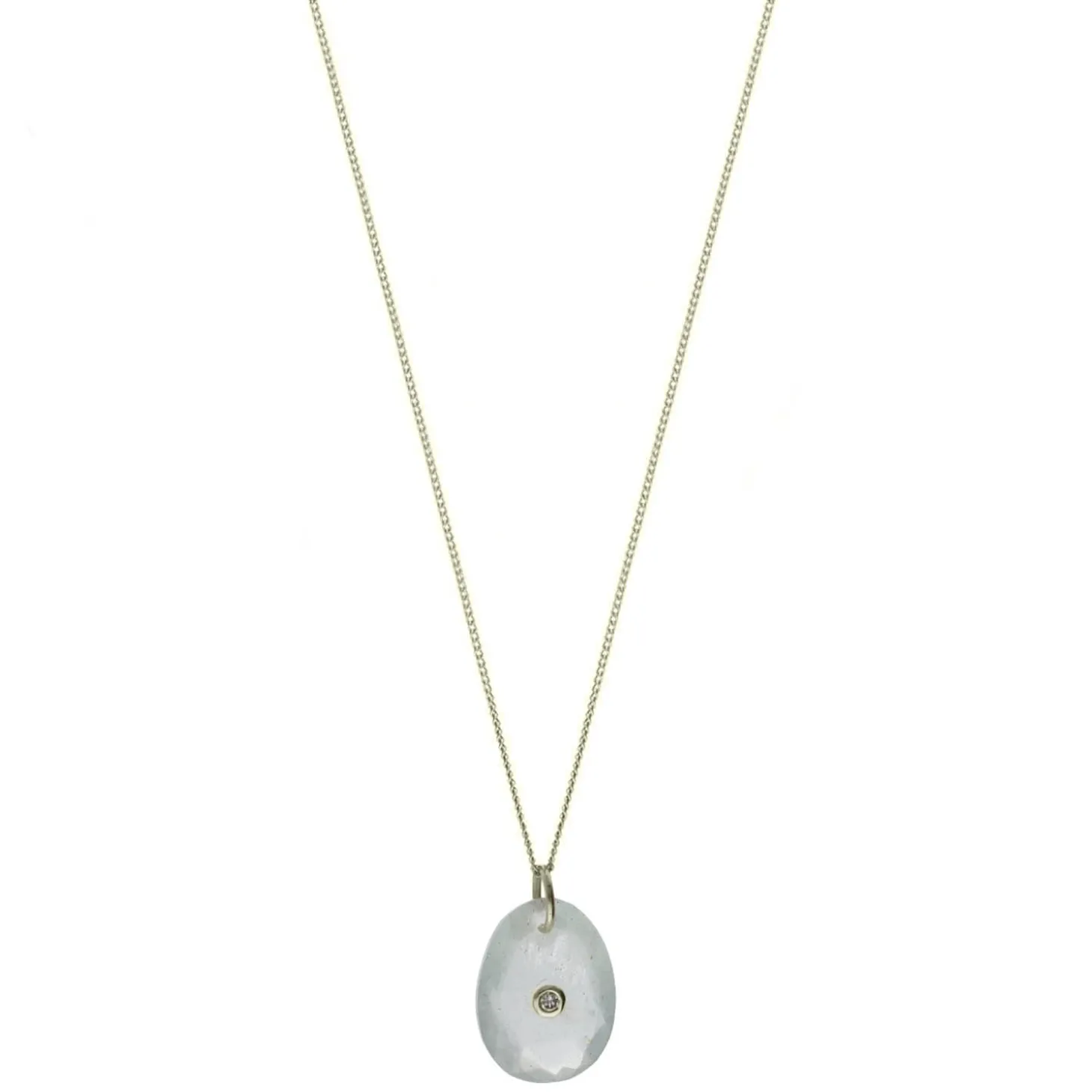 Collier Or Jaune Orso n°1 Aiguemarine-Pascale Monvoisin Clearance