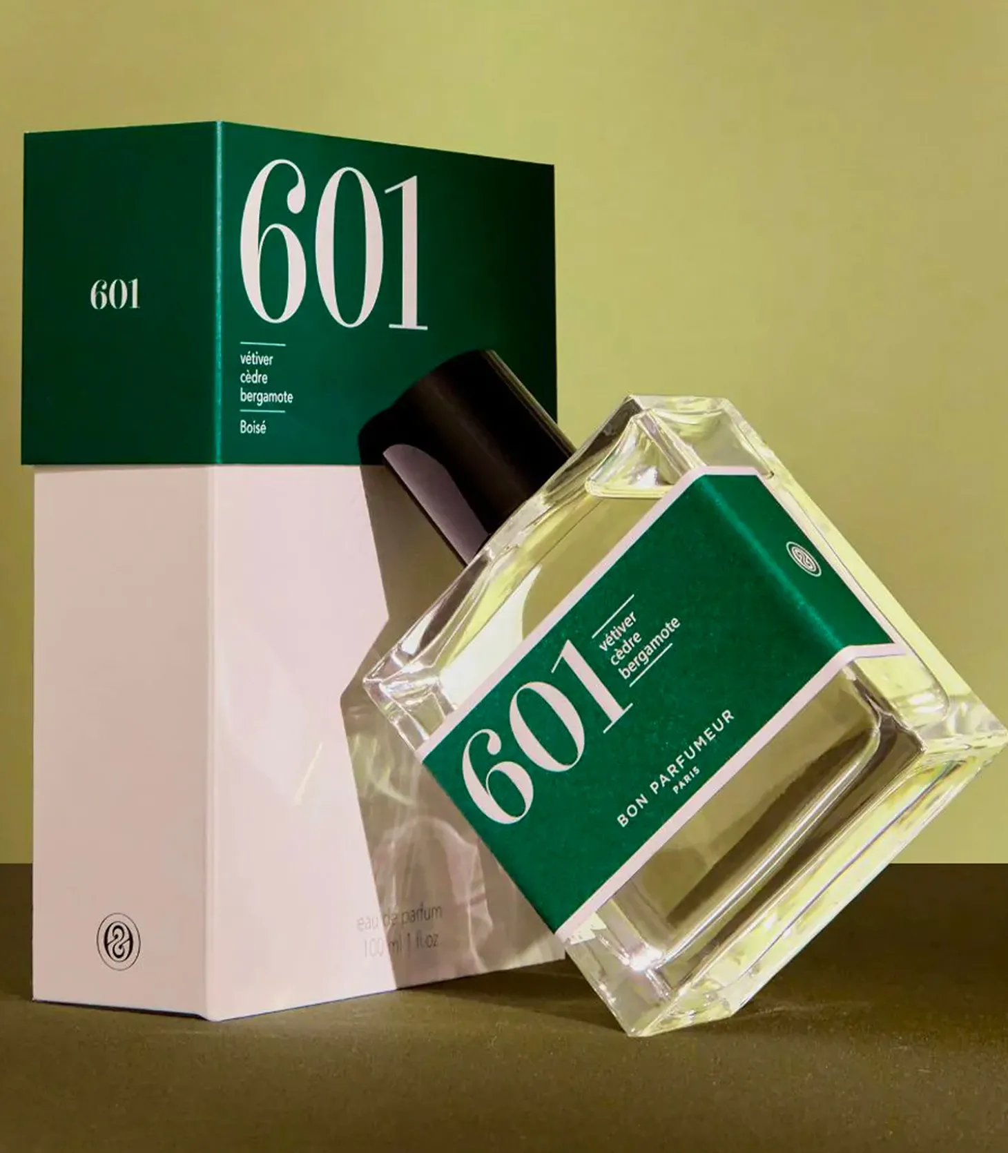 Eau de Parfum 601 Vétiver, Cèdre et Bergamote 100 ml-Bon Parfumeur Fashion