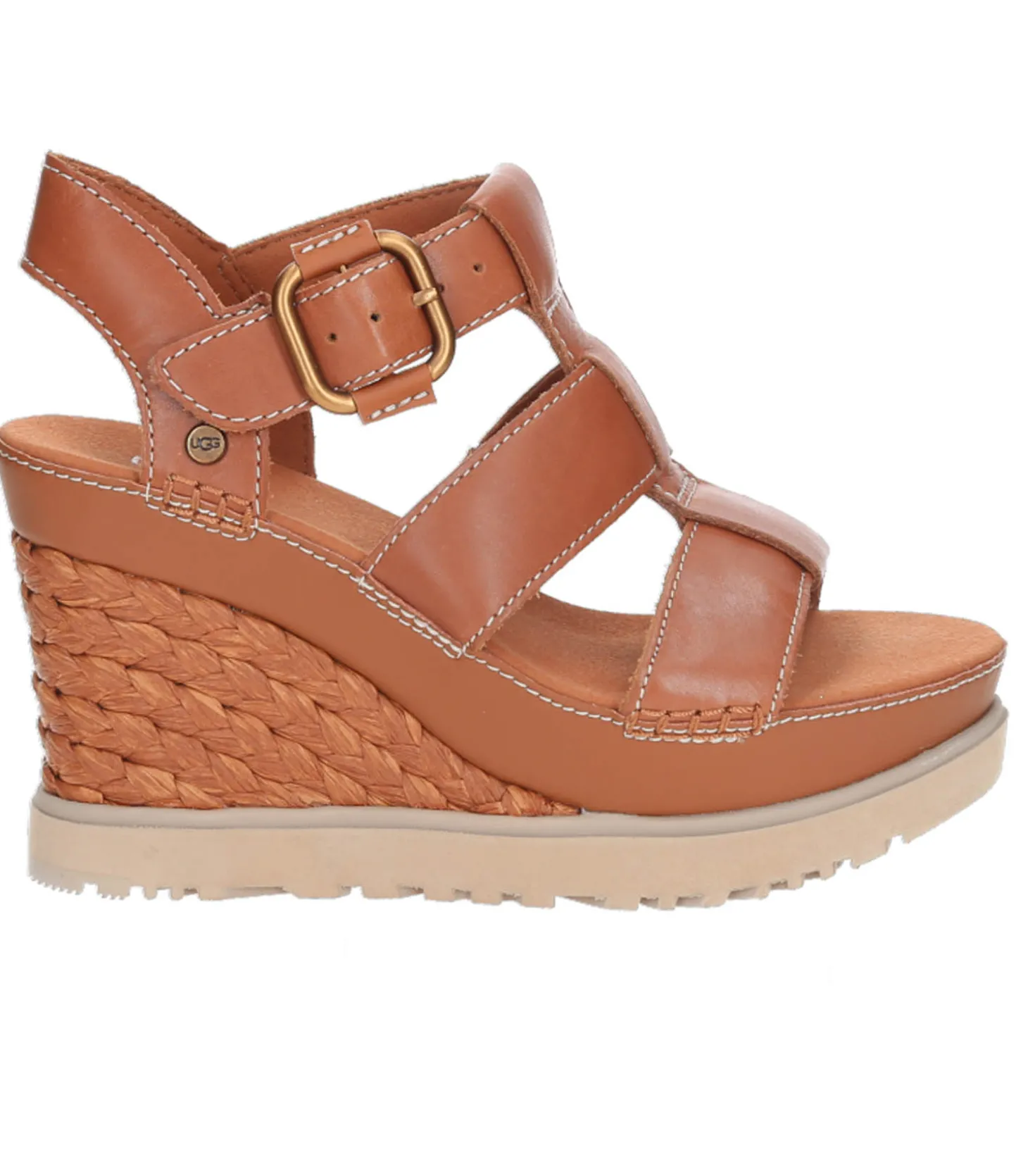 Espadrilles compensées Abbot Strap Cognac-UGG® Store