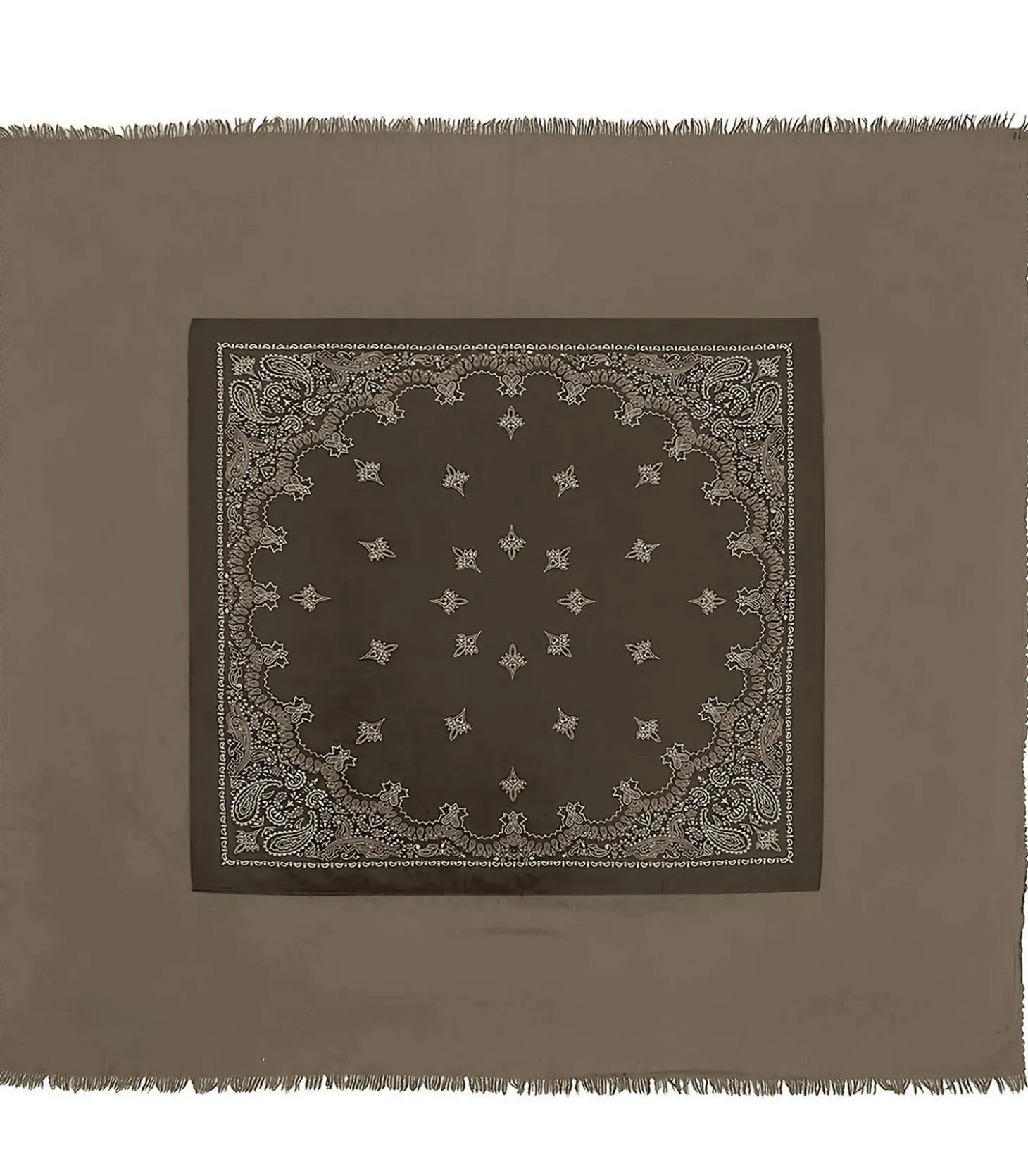 Etole Bandana Isaband Quadra Pewter 140 x 140 cm-destin Discount