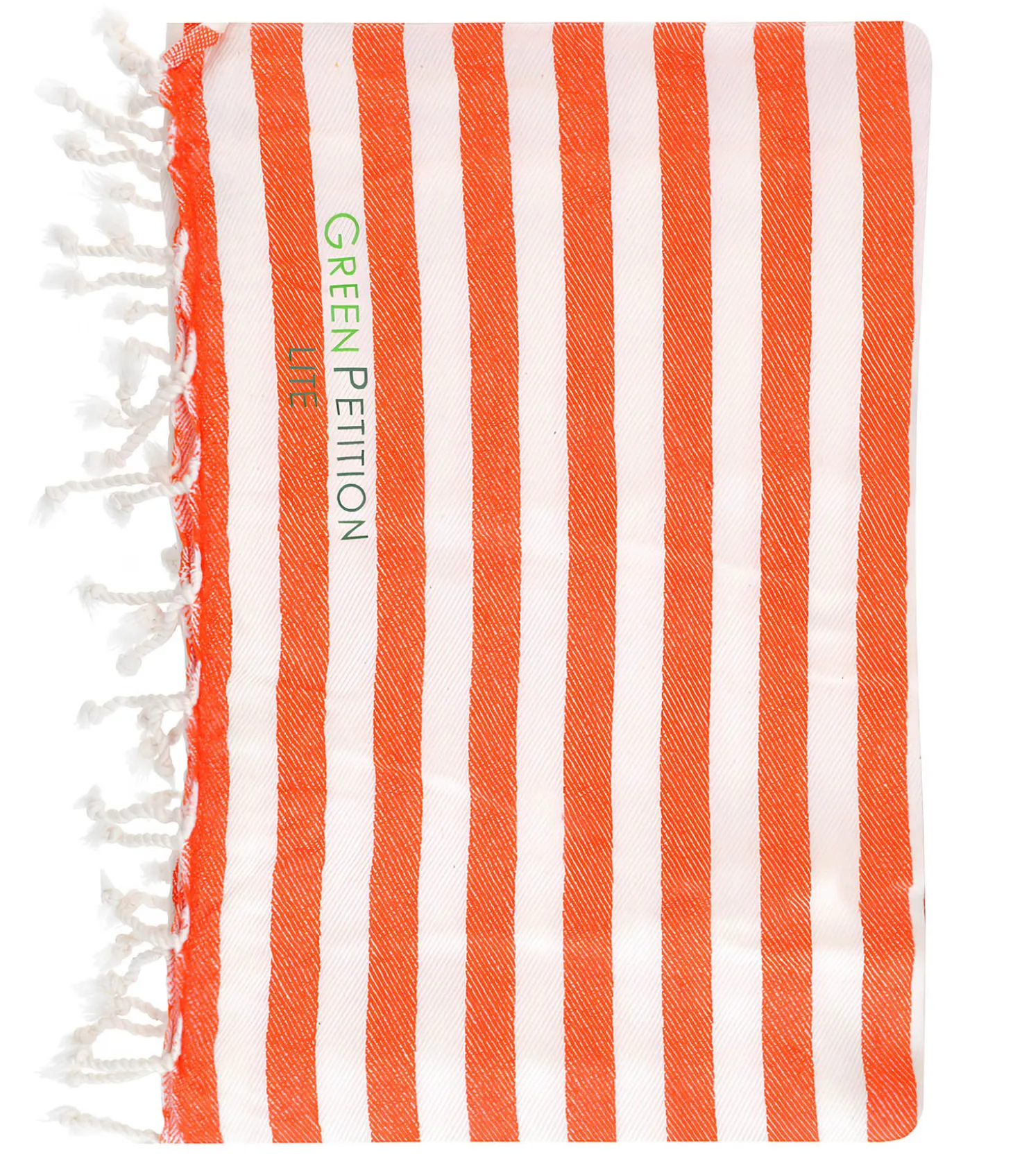 Fouta Mare Tangerine-Green Petition Discount