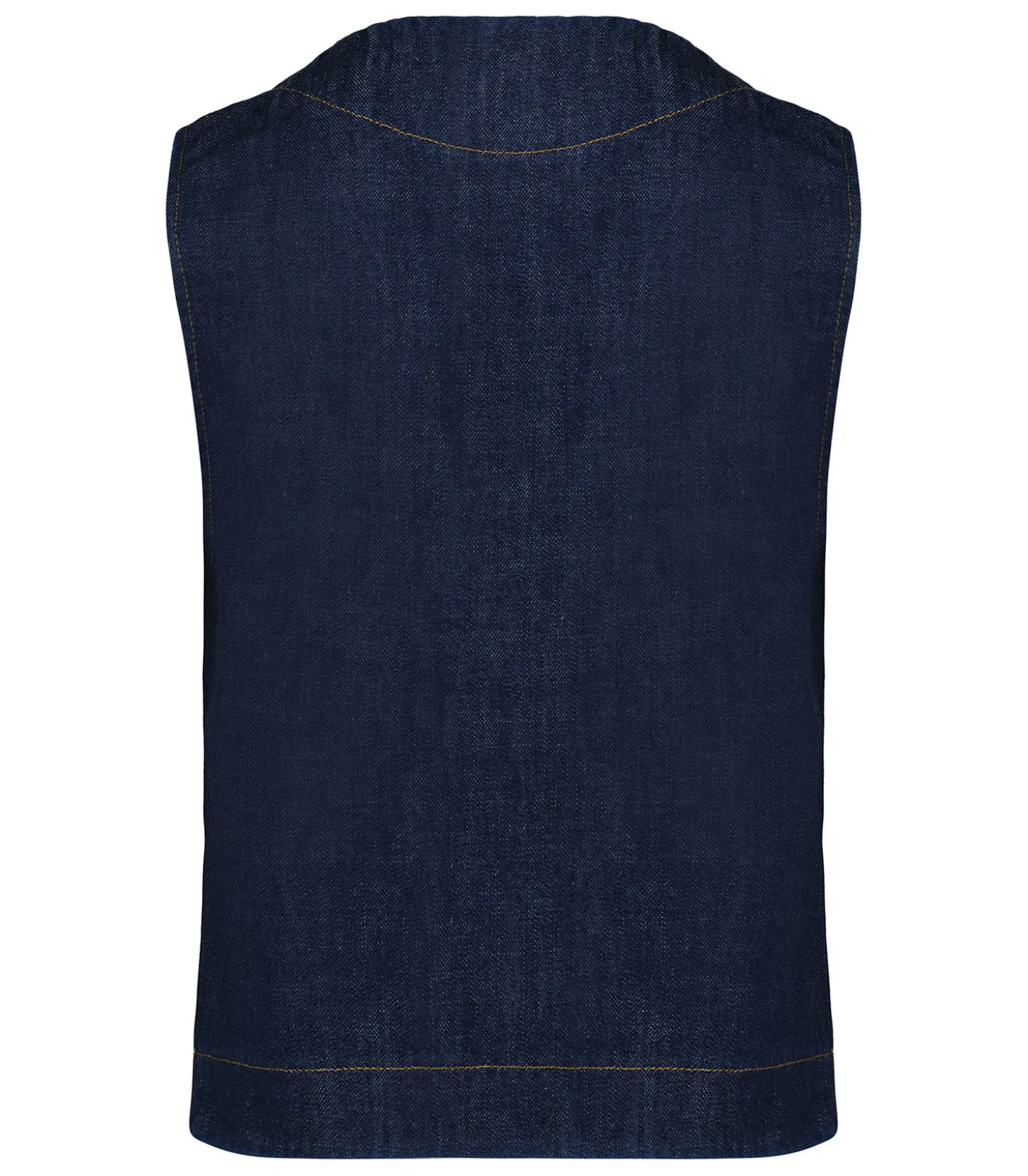 Gilet West Denim Indigo-Agathe de la Fontaine Online