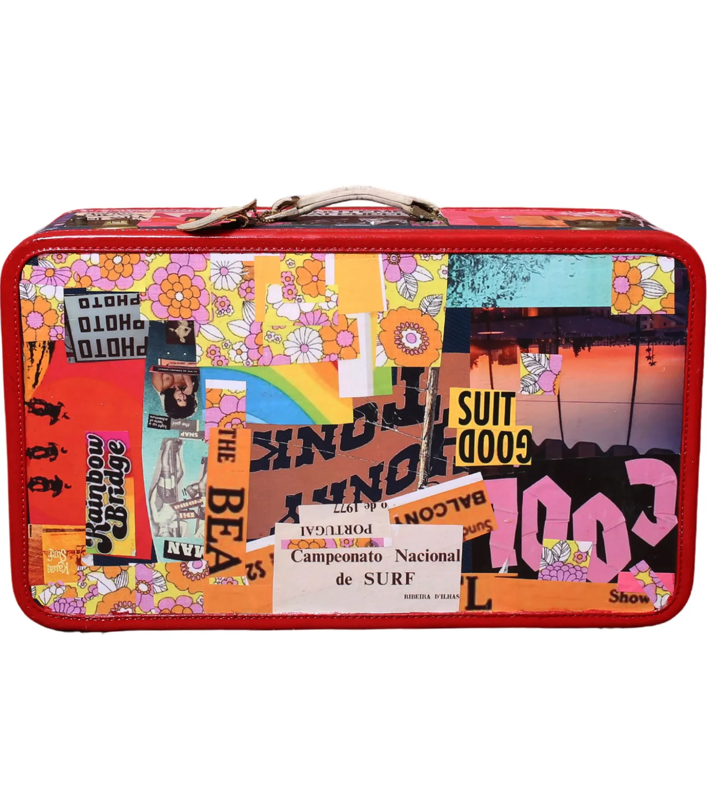 Grande valise customisée 61 x 35 x 20 cm-Find Your California Online