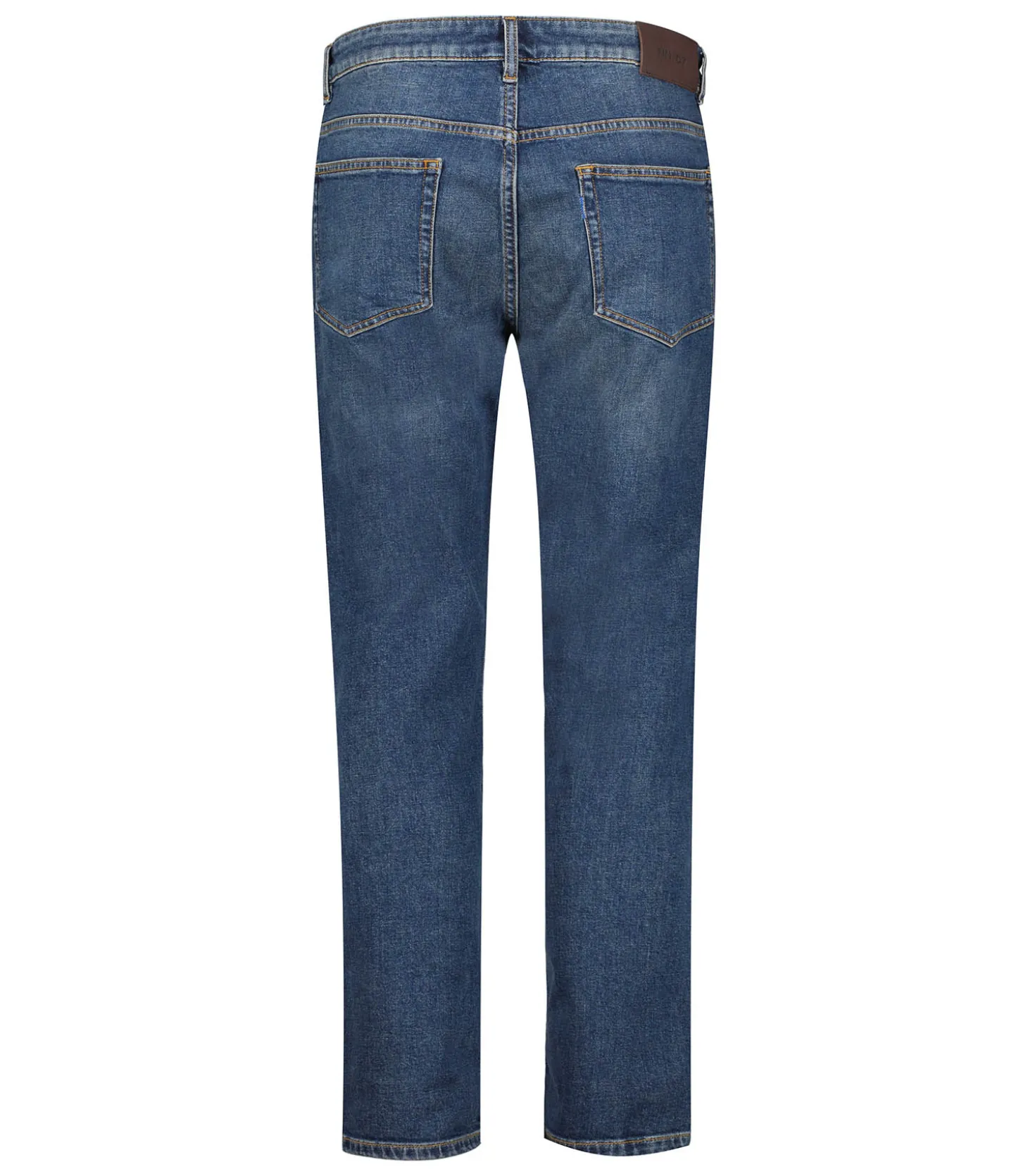 Jean Homme Droit Johnny 1839 Dark Denim-NN07 Flash Sale