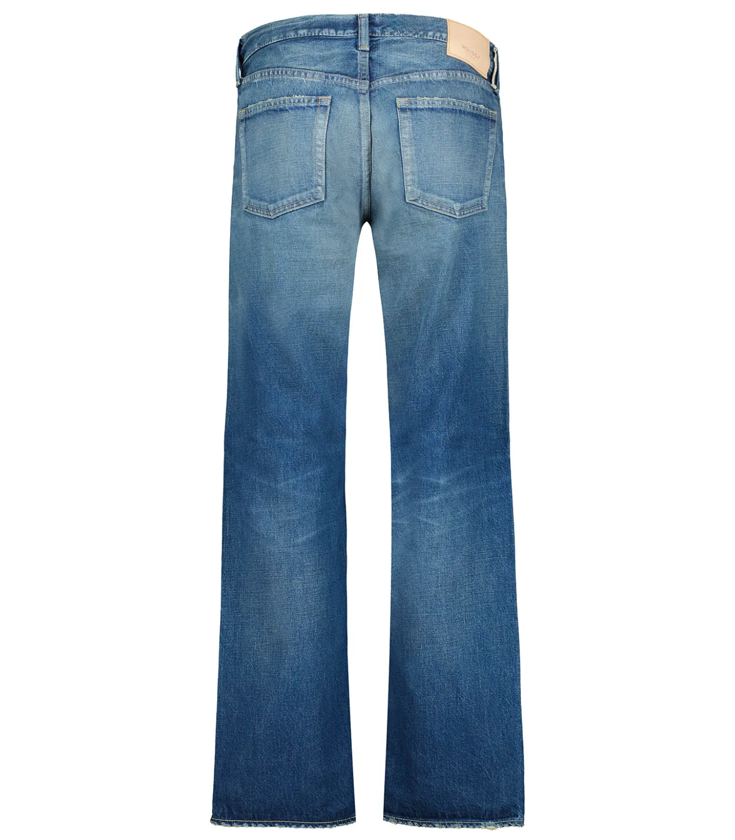 Jean Minneola Straight Low Dark Blue-Moussy Vintage Shop