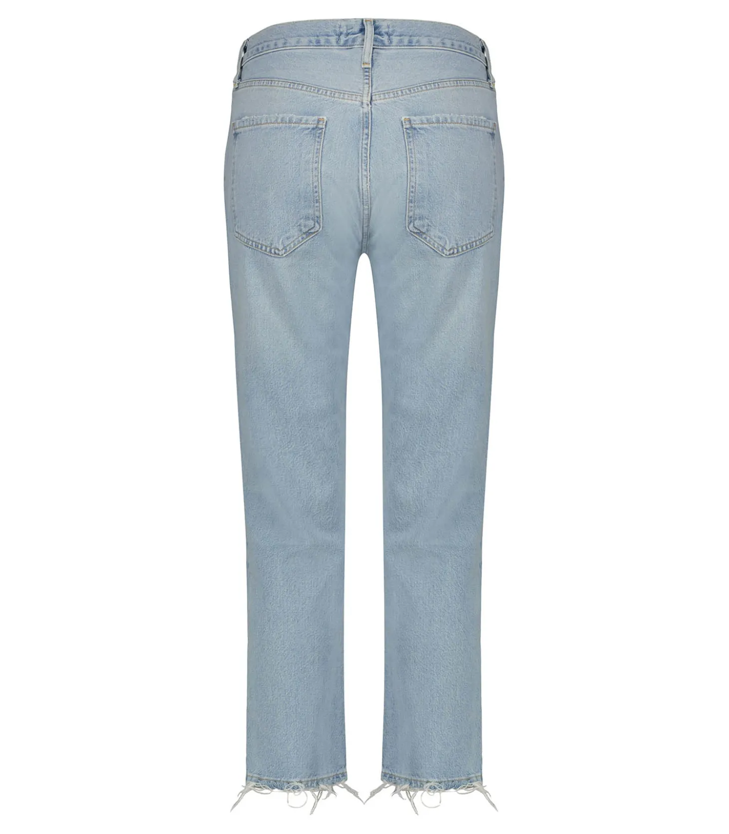 Jeans Riley High Rise Straight Crop Reputation-AGOLDE Best Sale