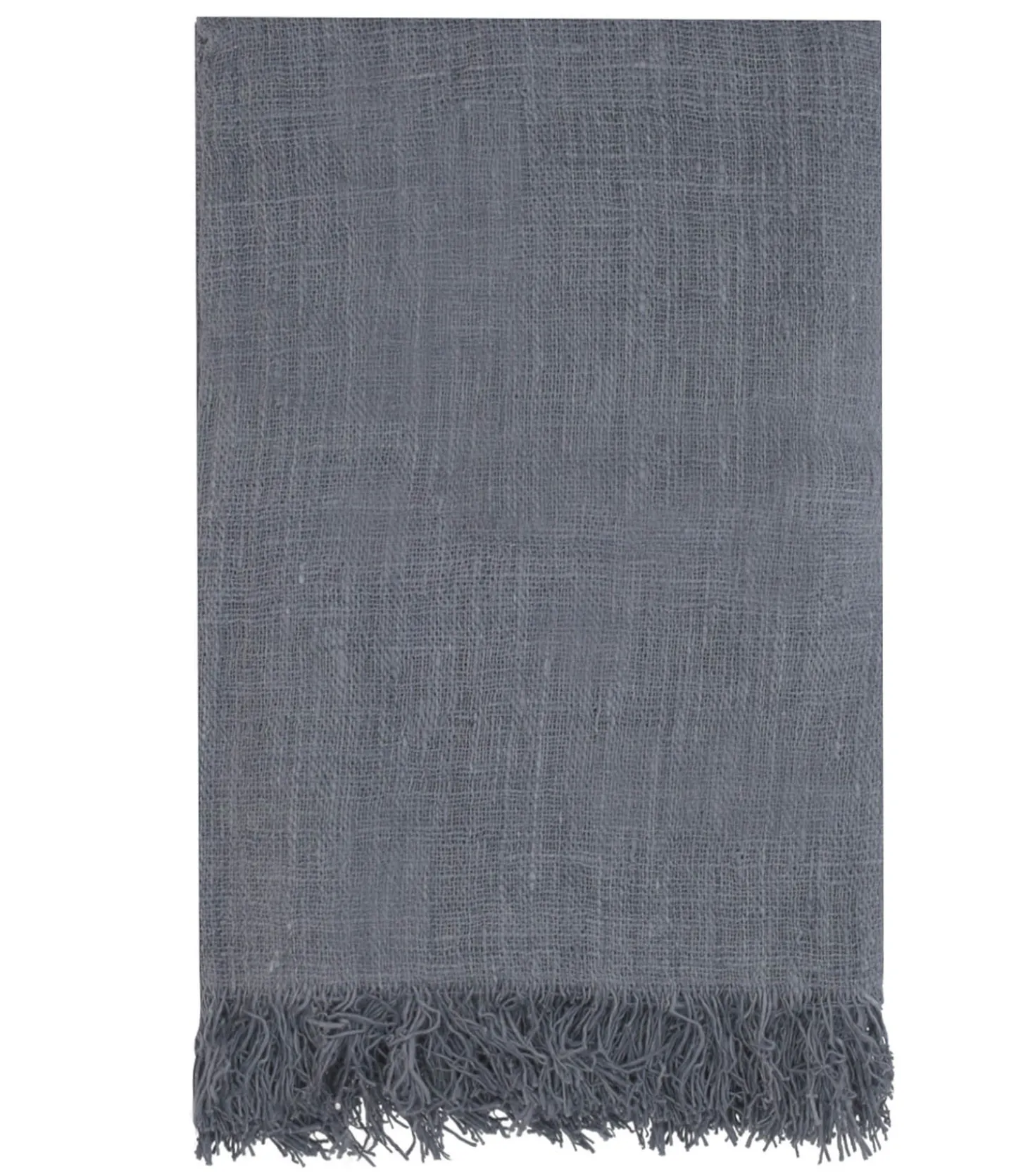 Jeté de Canapé en Coton Recyclé Dark Grey-Originalhome Online