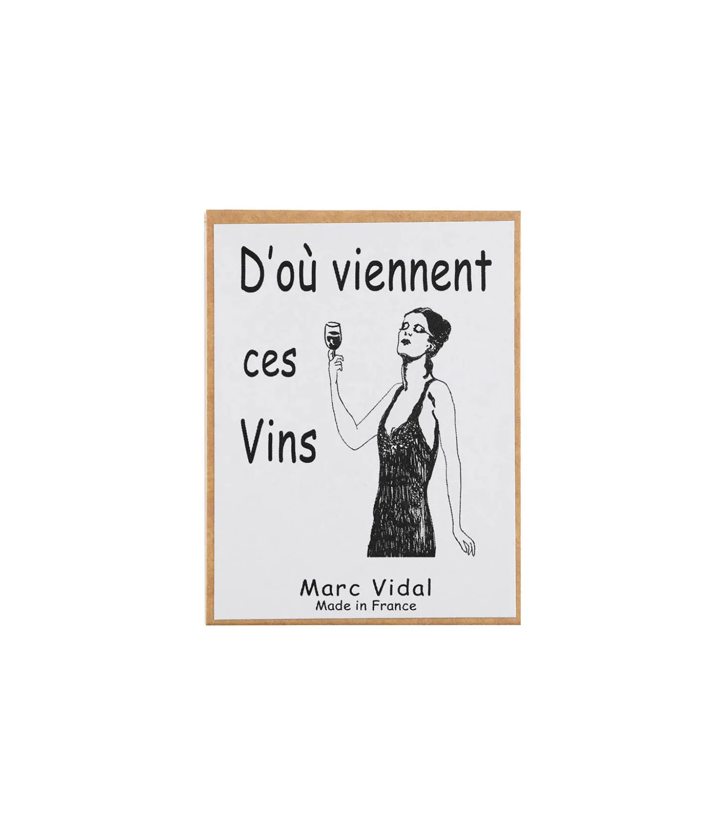 Jeu de Cartes "D'où Viennent Ces Vins ?"-Marc Vidal Online