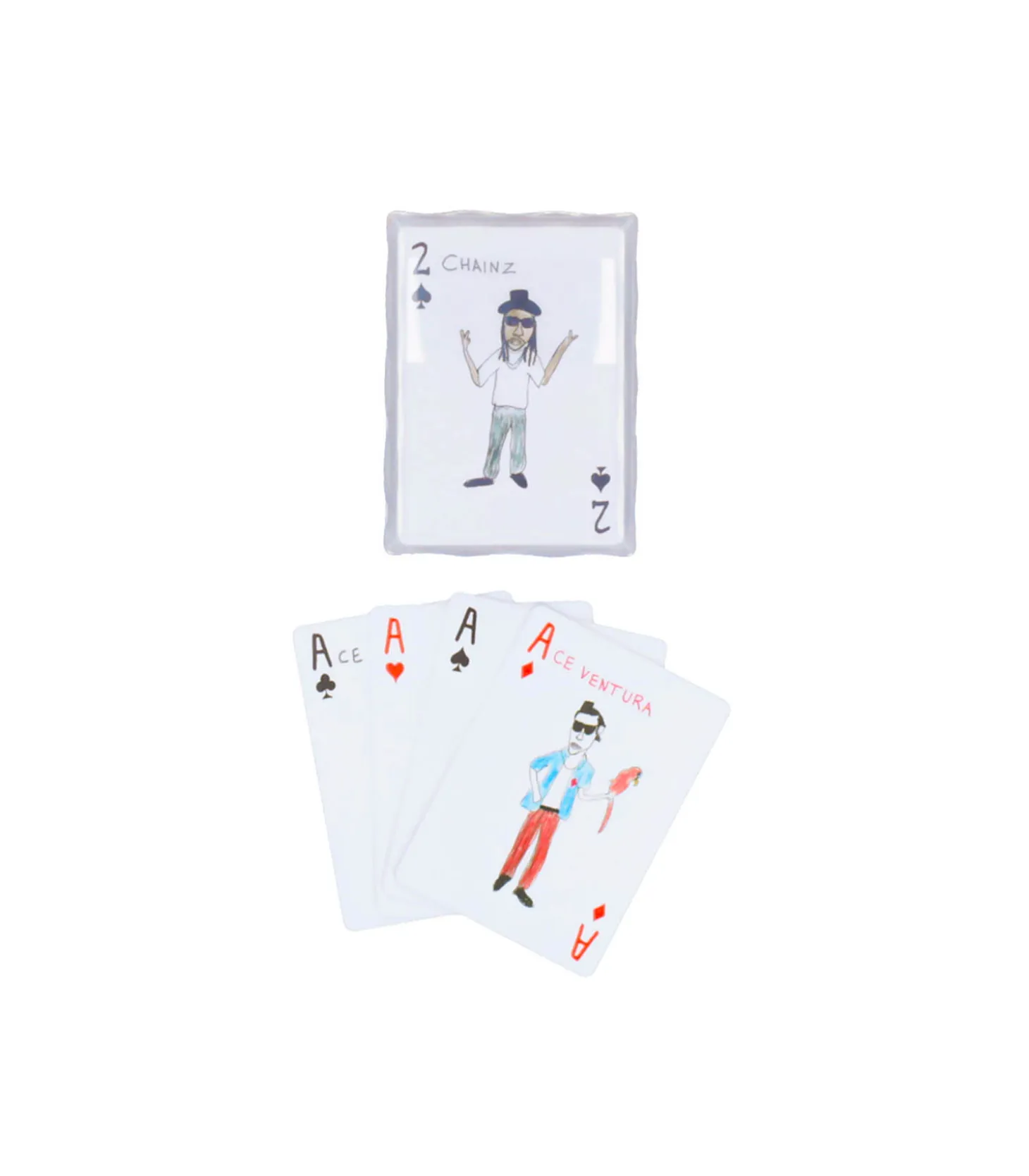 Jeu de cartes illustration-UNFORTUNATE PORTRAIT Clearance