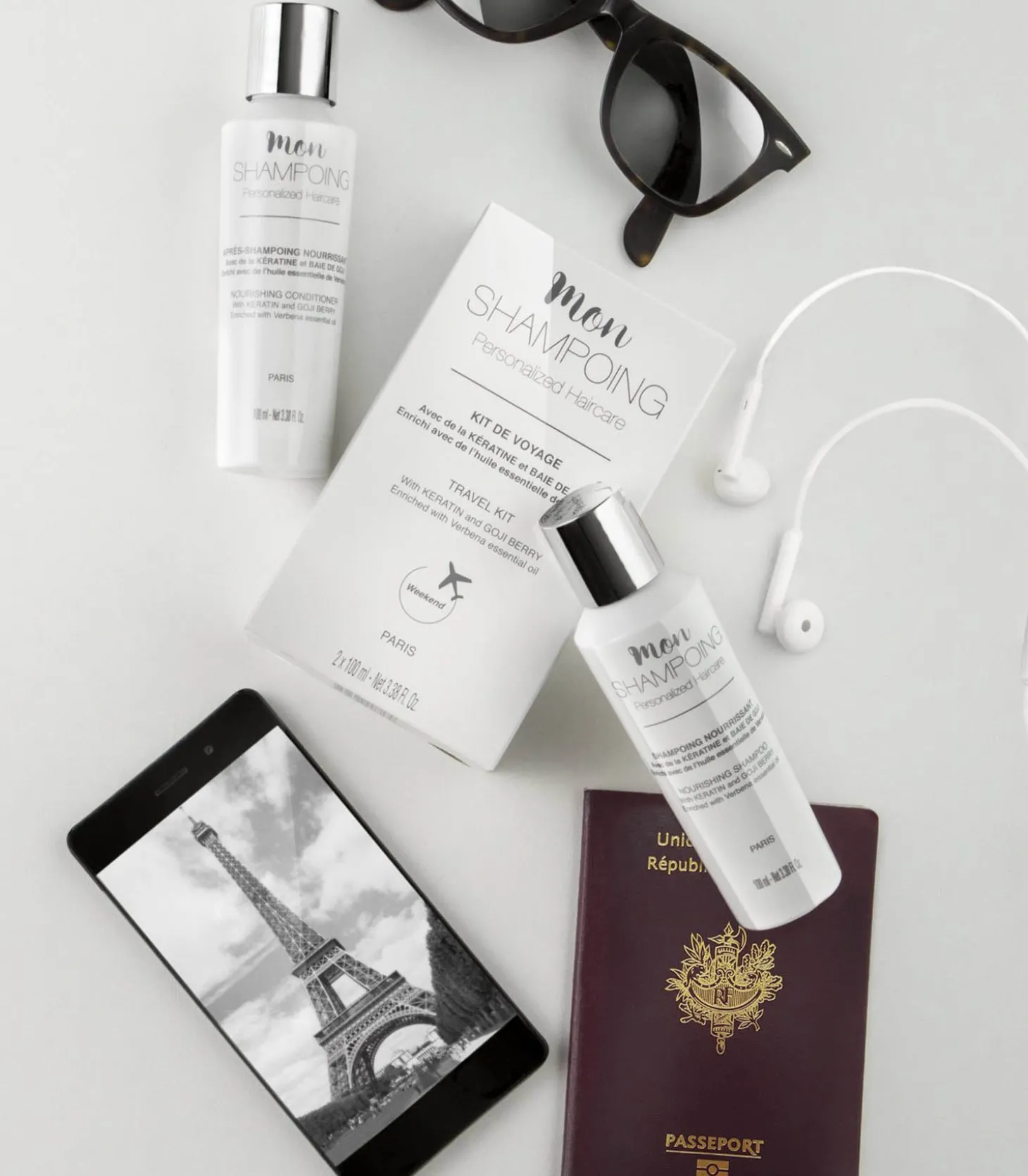 Kit de voyage au format cabine-Mon Shampoing Online